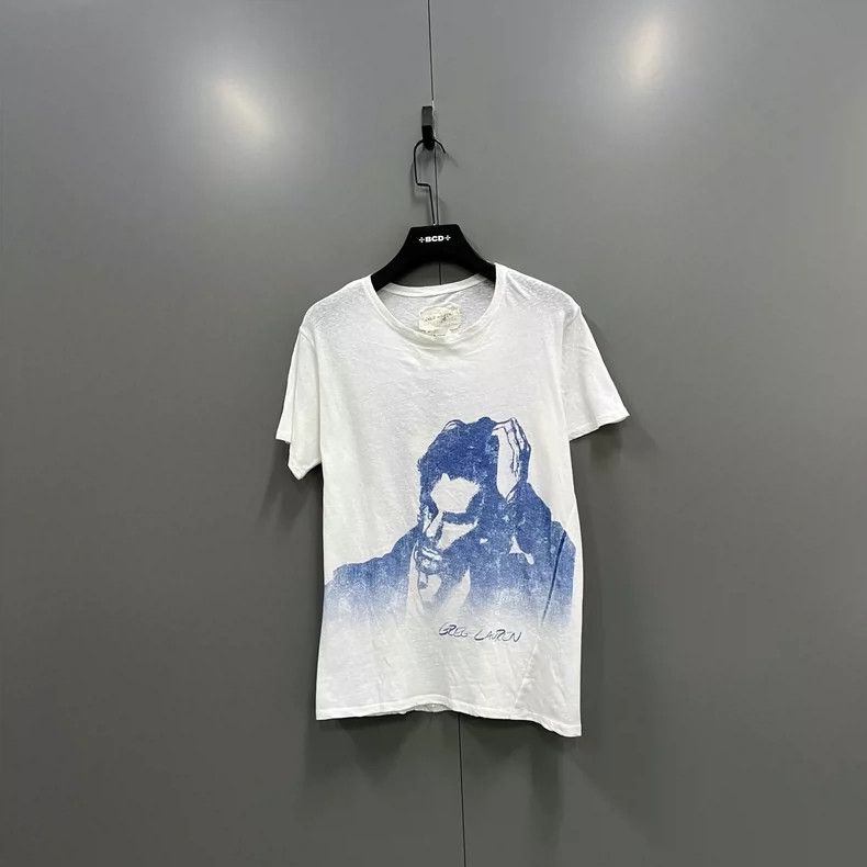 Greg Lauren greg lauren Graffiti figure round neck short sleeved shirt Size US L / EU 52-54 / 3 - 1 Thumbnail