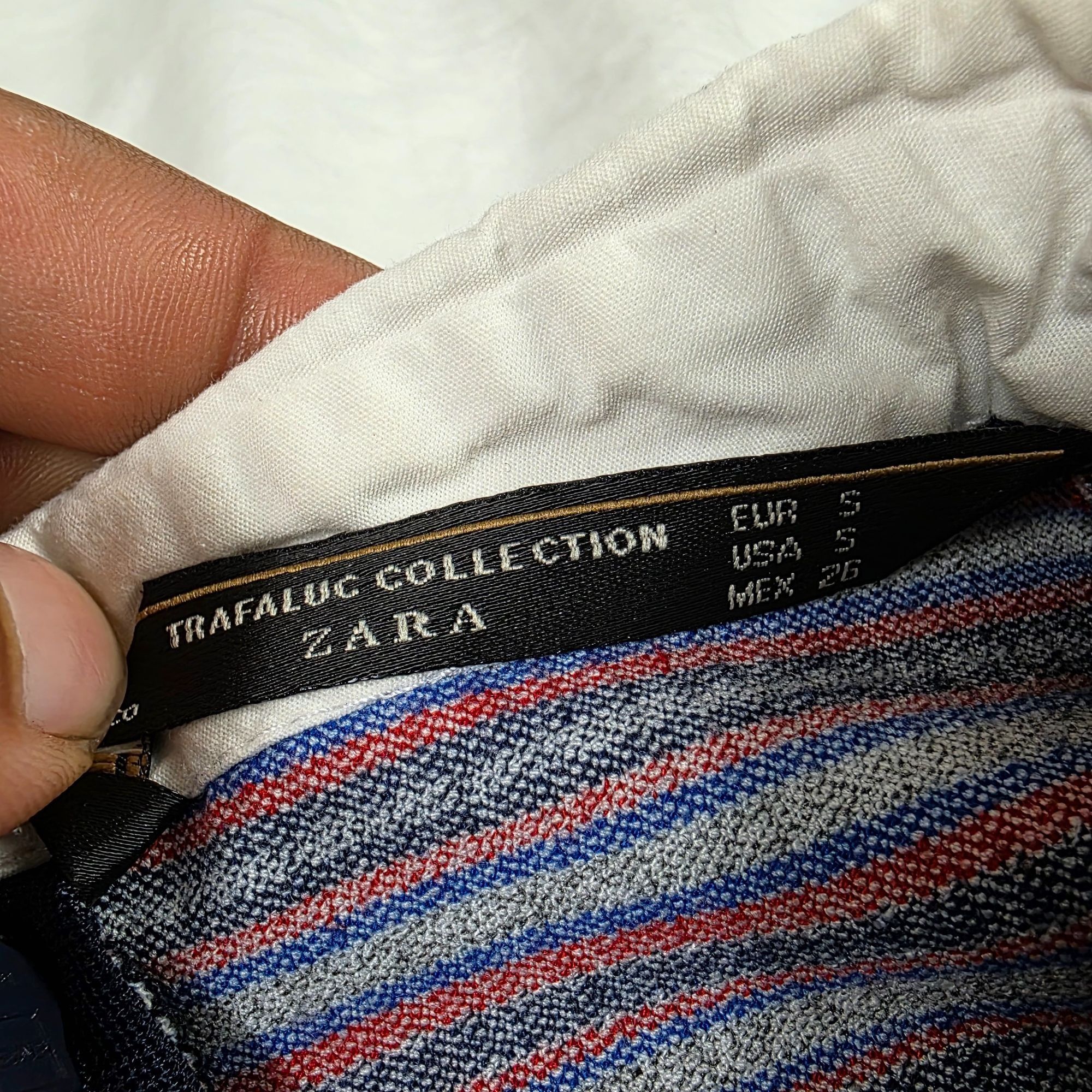 Zara Zara Trafaluc Collection Womens Size Small Striped Sleeveles Size S / US 4 / IT 40 - 4 Thumbnail
