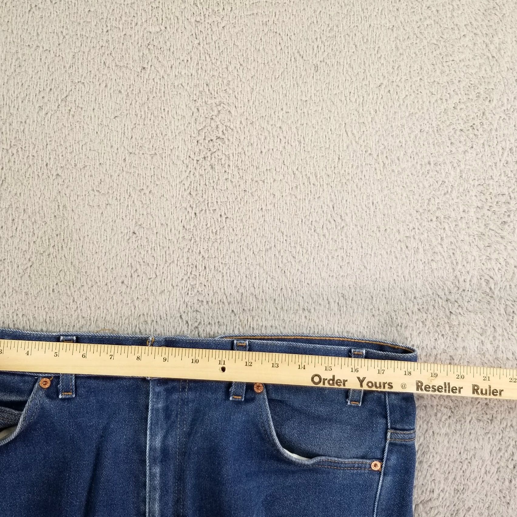 Levi's VINTAGE Levi's 517 Jeans Men's 36x29 Bootcut Denim Dark Blue Southwestern Y2K Size US 36 / EU 52 - 4 Thumbnail