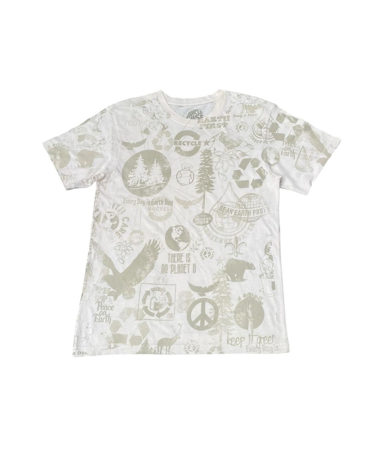 Other AOP World Wise Save The Planet Tshirt Size US S / EU 44-46 / 1 - 1 Thumbnail