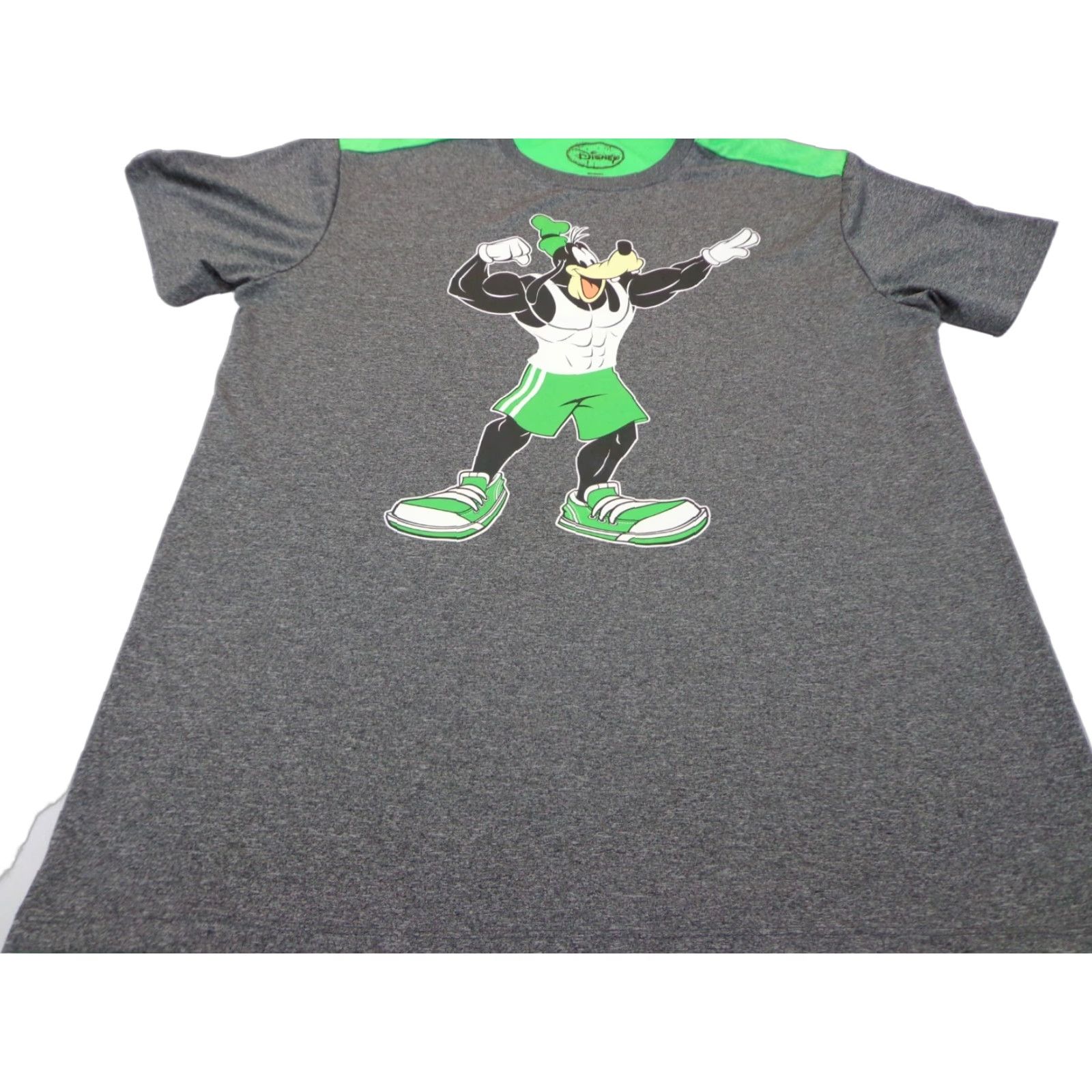 Disney Disney Goofy Muscles Green Gray Graphic T Shirt L Mens Goofy 2010s Vintage Not N/A Size US L / EU 52-54 / 3 - 1 Thumbnail