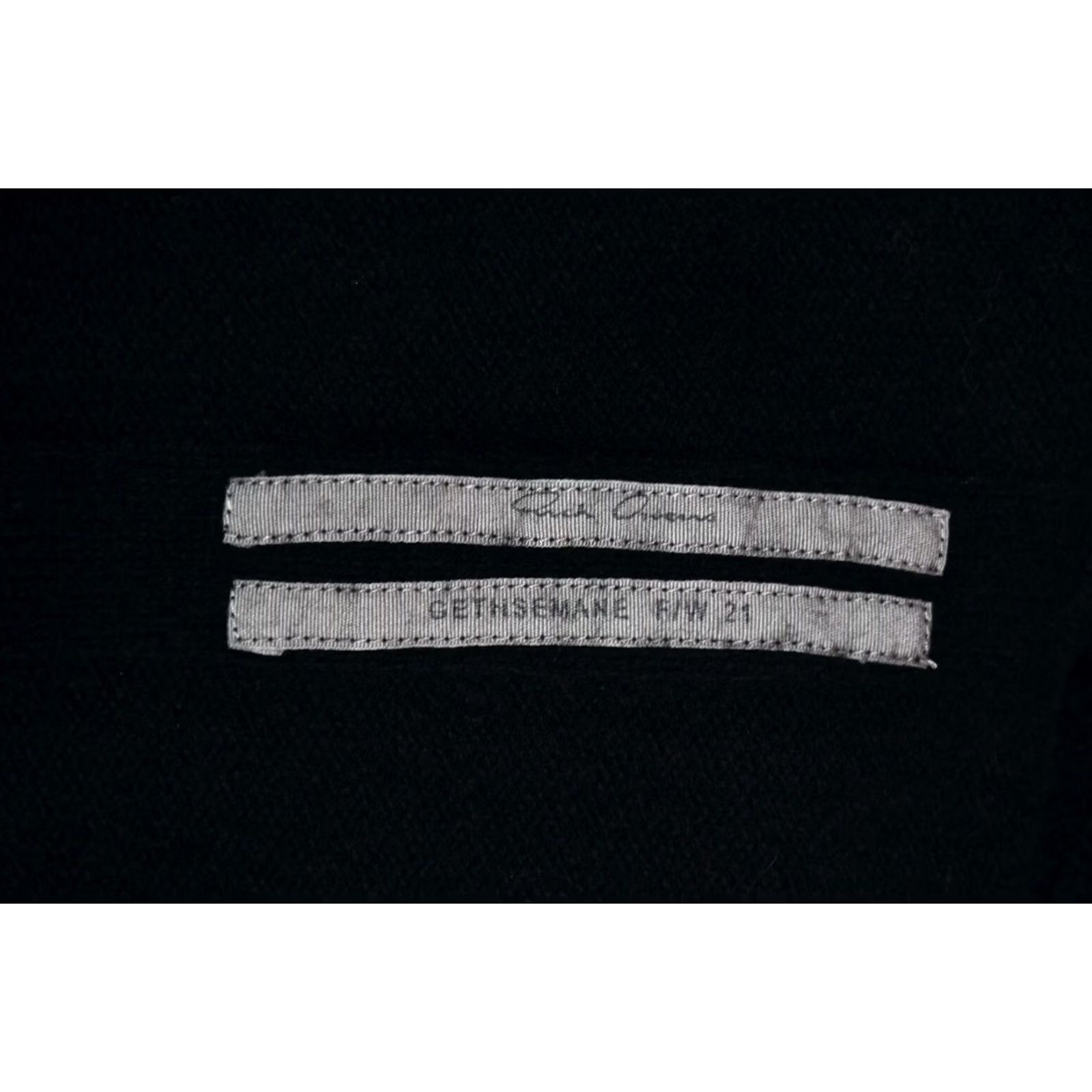 Rick Owens RICK OWENS Sweater Hooded XL Black 97%Cashmere 3%Wool Wool-Blend Knit Pullover Men Size XL Classic Size US XL / EU 56 / 4 - 4 Thumbnail