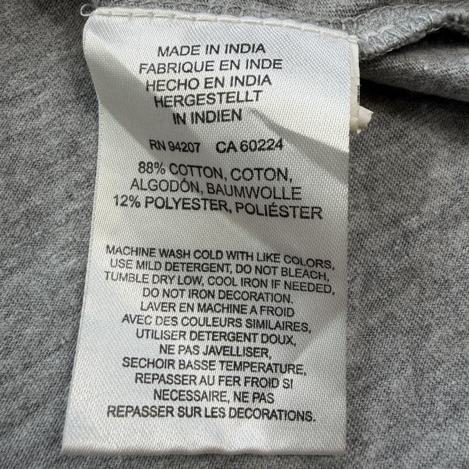 Caterpillar Vintage Style Caterpillar CAT Workwear T Shirt XL Gray Size US XL / EU 56 / 4 - 7 Thumbnail