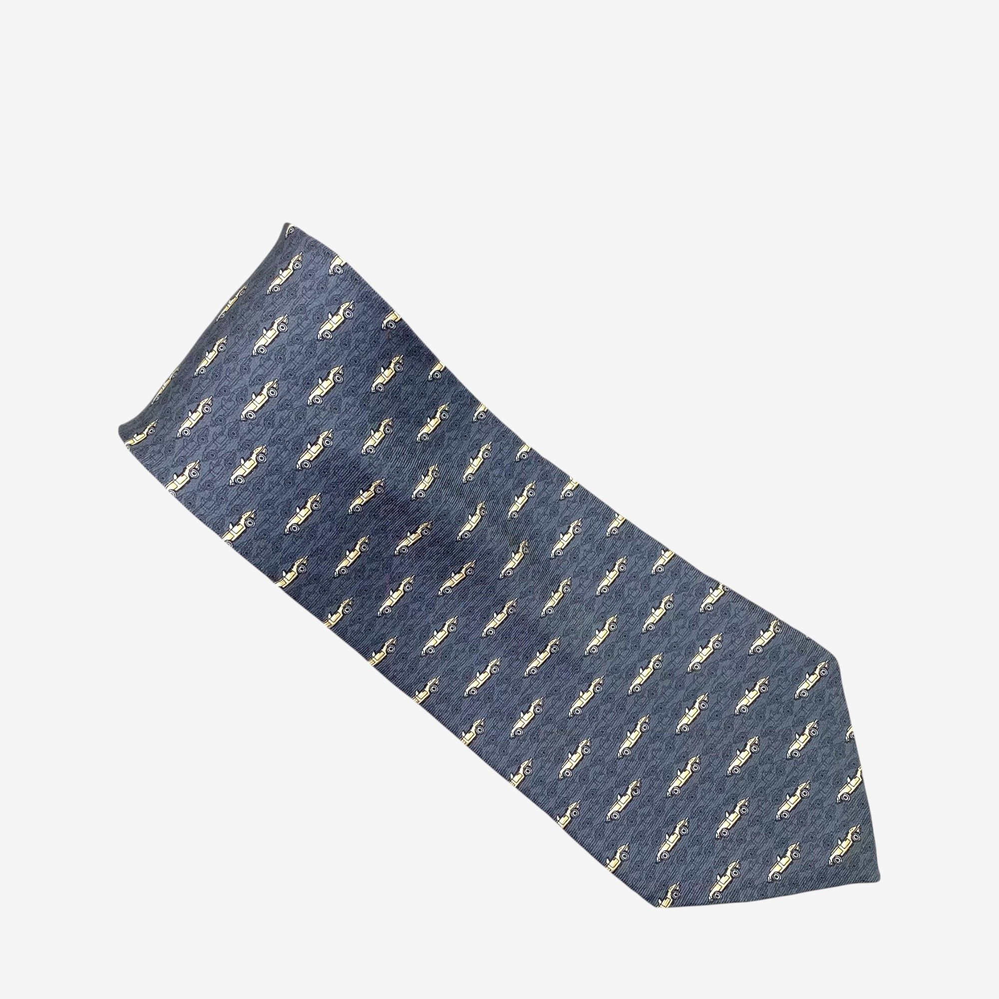 Carven Vintage Carven SILK Necktie Cravate Pure Silk Neck Tie Size ONE SIZE - 2 Thumbnail