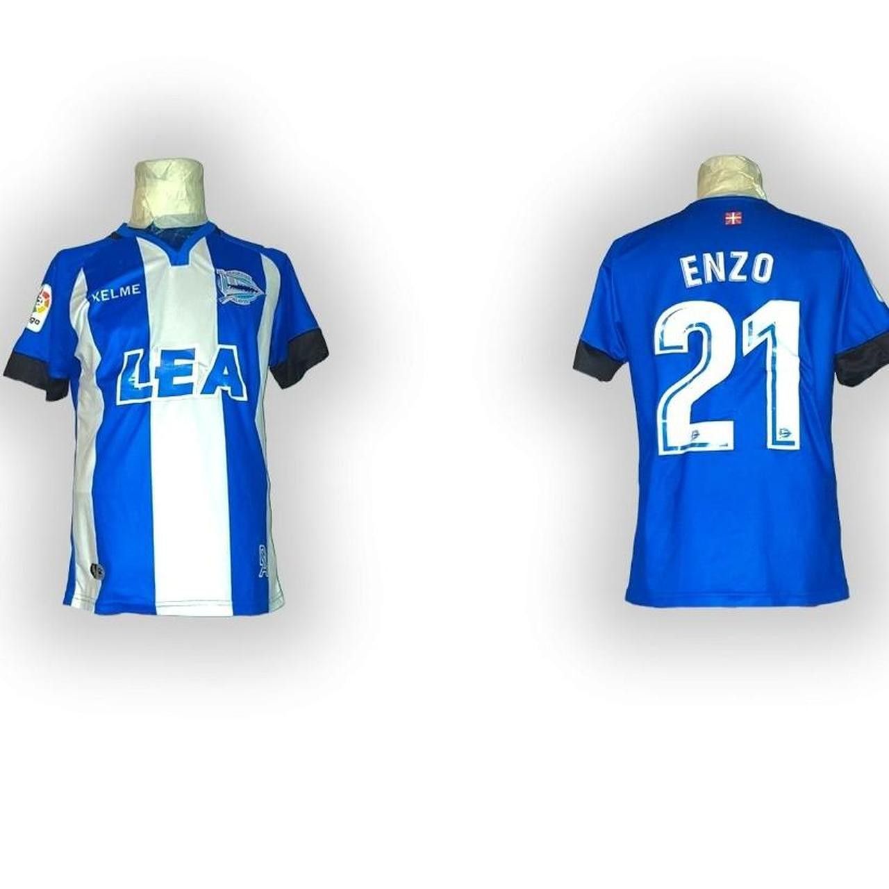Other Deportivo Alaves Spain 2017 2018 Home Kelme Shirt Jersey Size US M / EU 48-50 / 2 - 1 Thumbnail