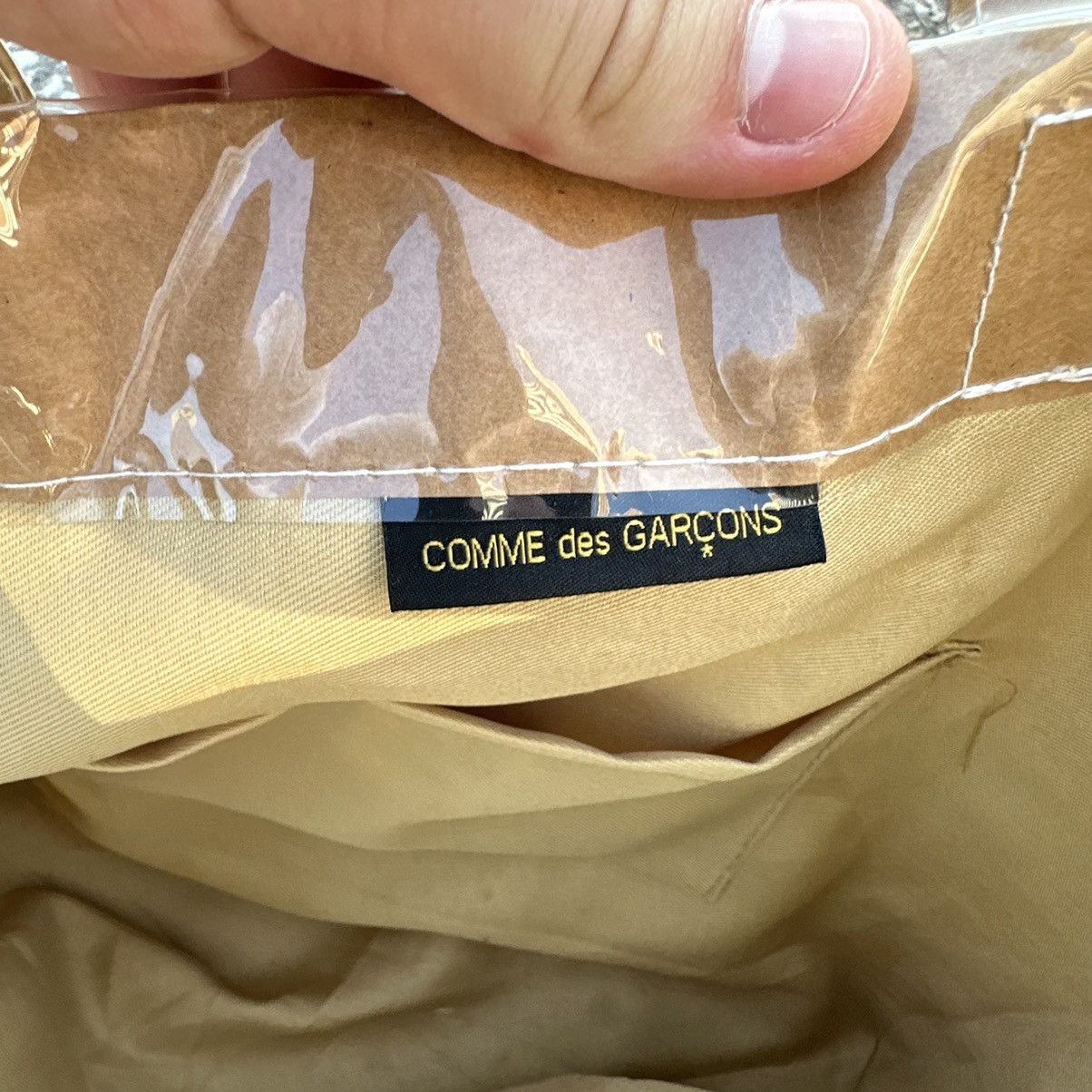Comme des Garcons × Vintage Vintage Come Des Garçons Plastic Bag Size ONE SIZE - 4 Thumbnail
