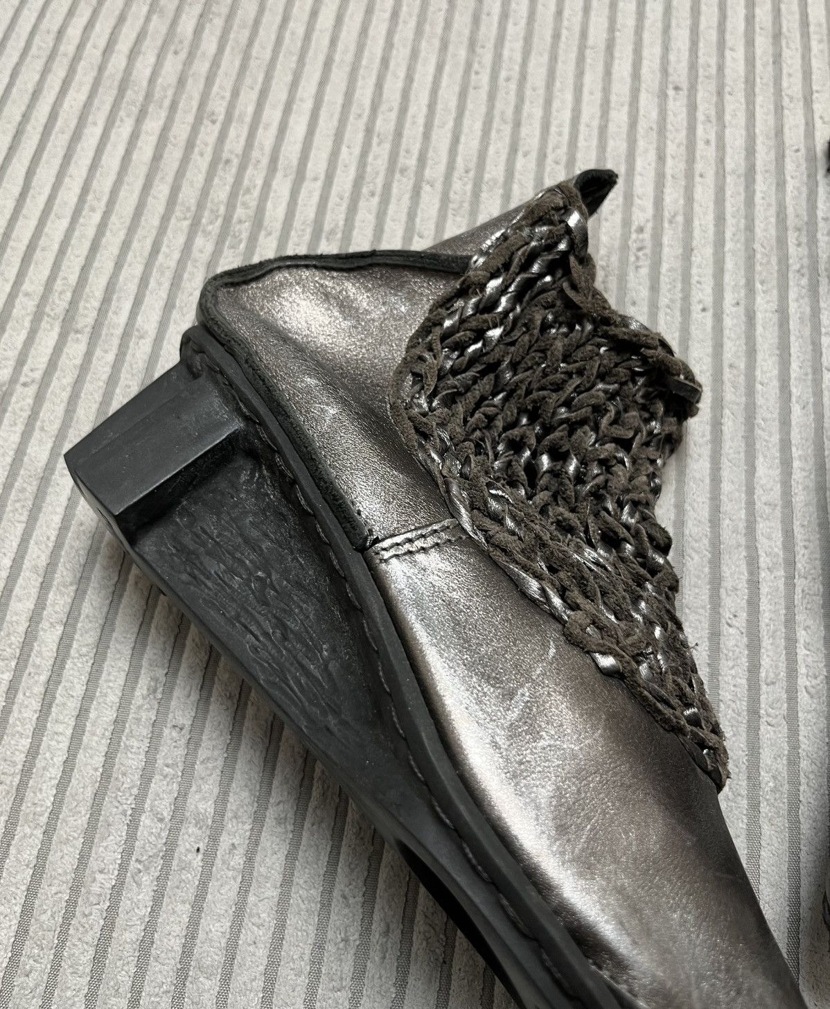 Trippen Trippen Leather Avant Garde Mesh Zip Boots 90s Size US 9 / IT 39 - 3 Thumbnail
