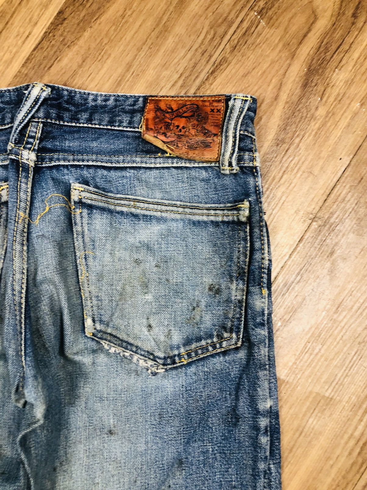 Skull Jeans by an Alchemist Skull Jeans By An Alchemist (36) Size US 29 - 13 Thumbnail