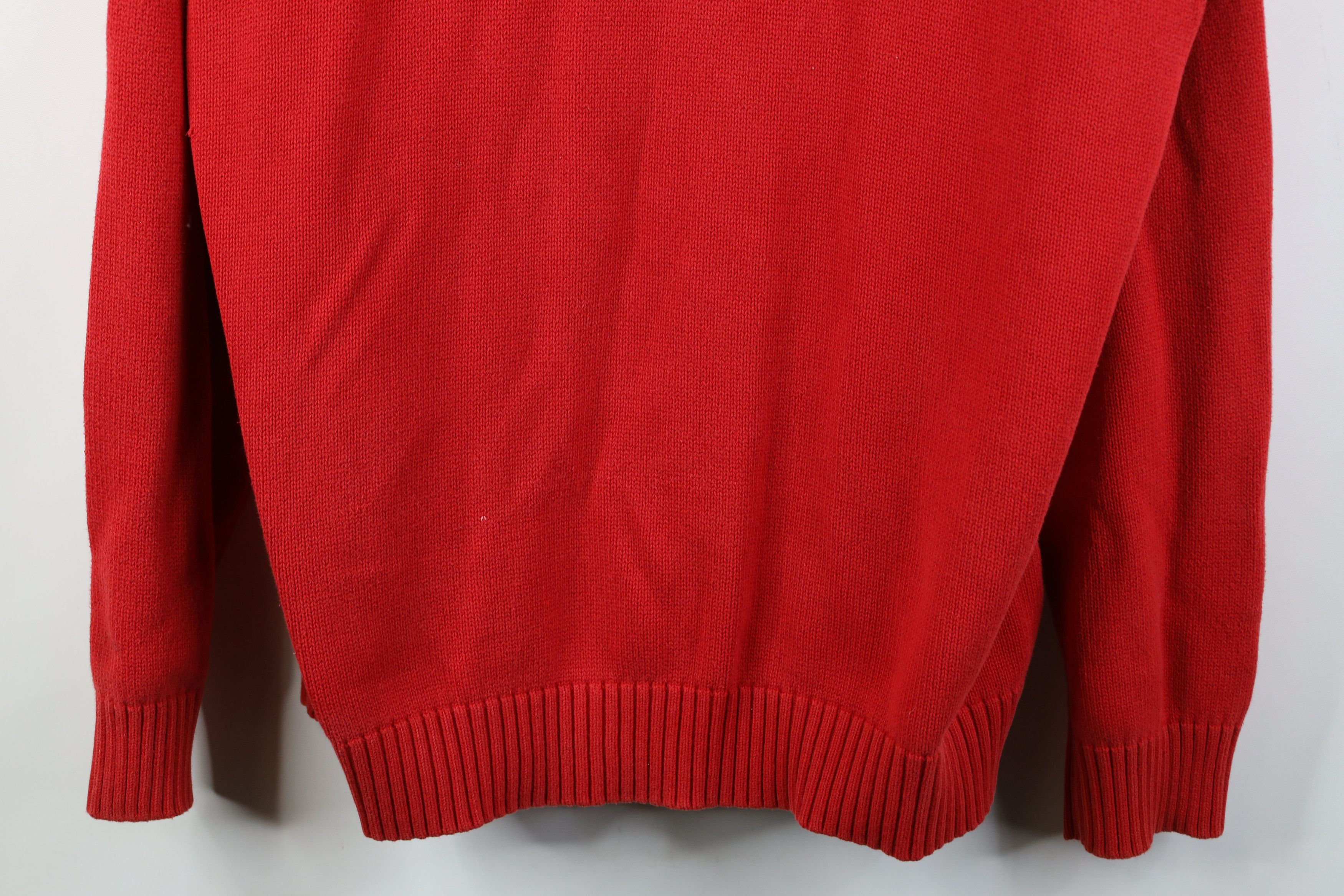 Tommy Hilfiger Vintage 90s Y2K Tommy Hilfiger Cotton Ribbed Knit Sweater Size US XL / EU 56 / 4 - 3 Thumbnail