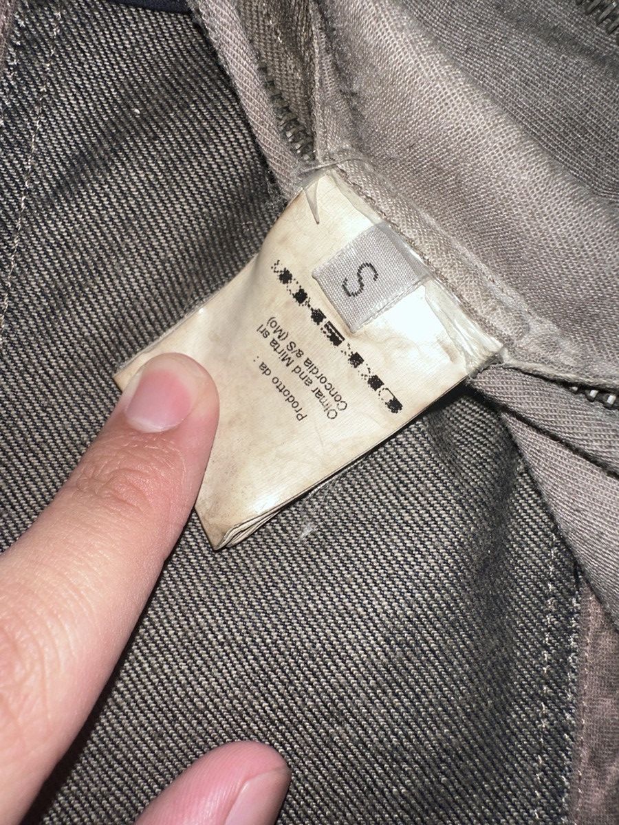 Rick Owens Drkshdw Rick Owens Hybrid Waxed Denim Leather Jacket Size US S / EU 44-46 / 1 - 7 Thumbnail