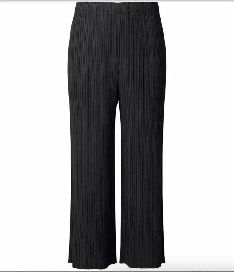 Issey Miyake issey miyake size:4 Black straight-leg trousers 2506-Nexta Size 42" / US 20 - 5 Thumbnail