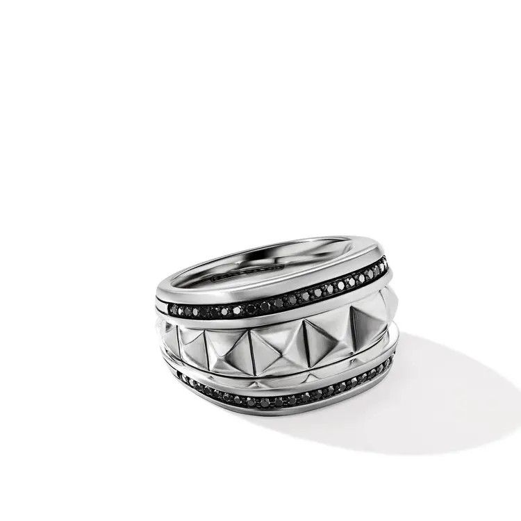 David Yurman o1w1db11025 R25482M /Size 9 /Rings in Silver Size ONE SIZE - 1 Thumbnail