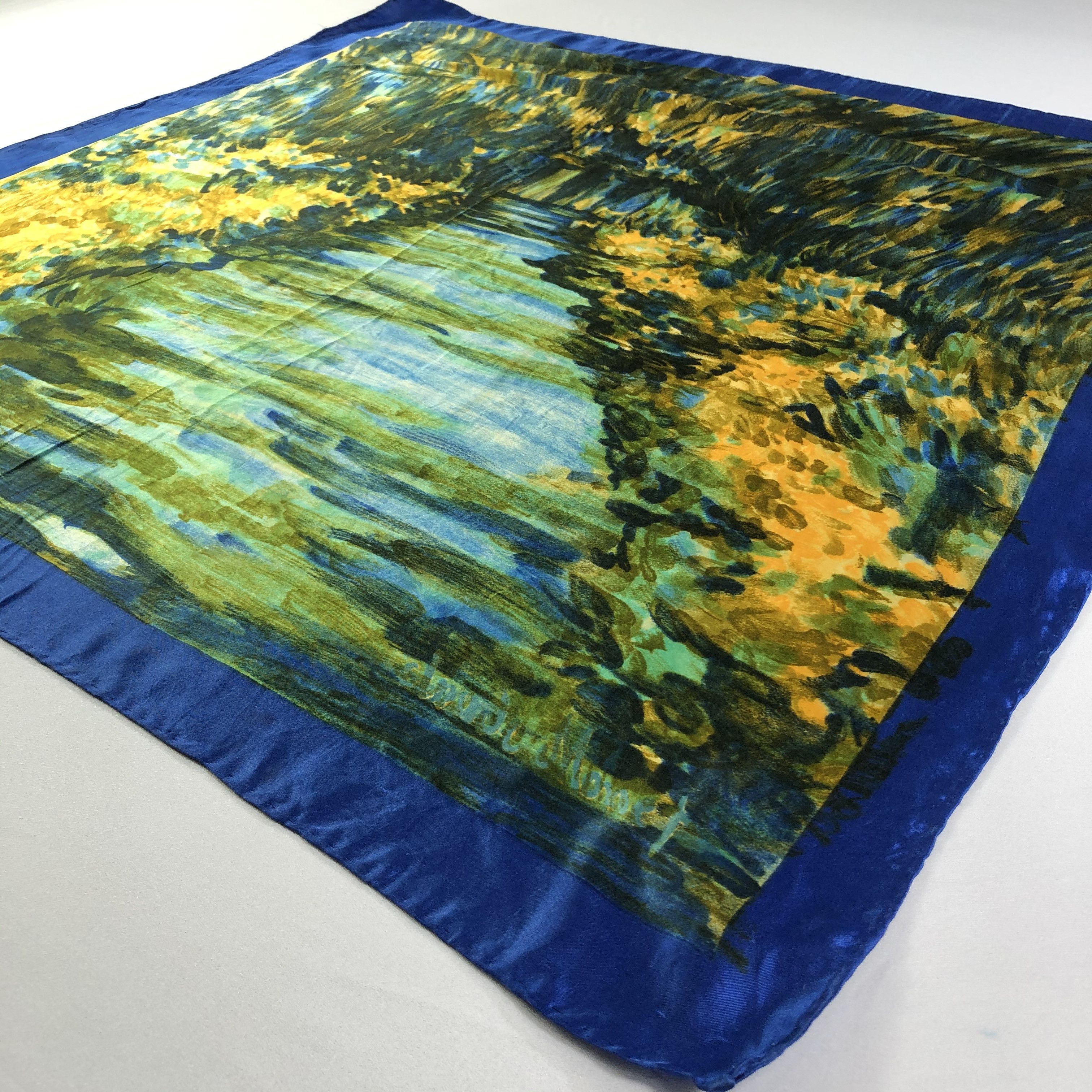 Vintage Vintage Silk Scarf Size ONE SIZE - 3 Thumbnail