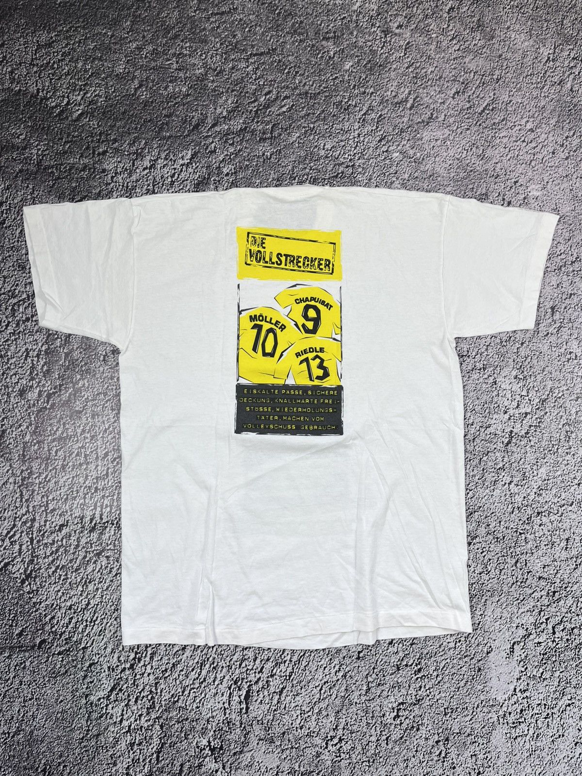 Vintage Vintage Rare 96 Borussia Dortmund screenstars one stitch tee Size US XL / EU 56 / 4 - 10 Thumbnail