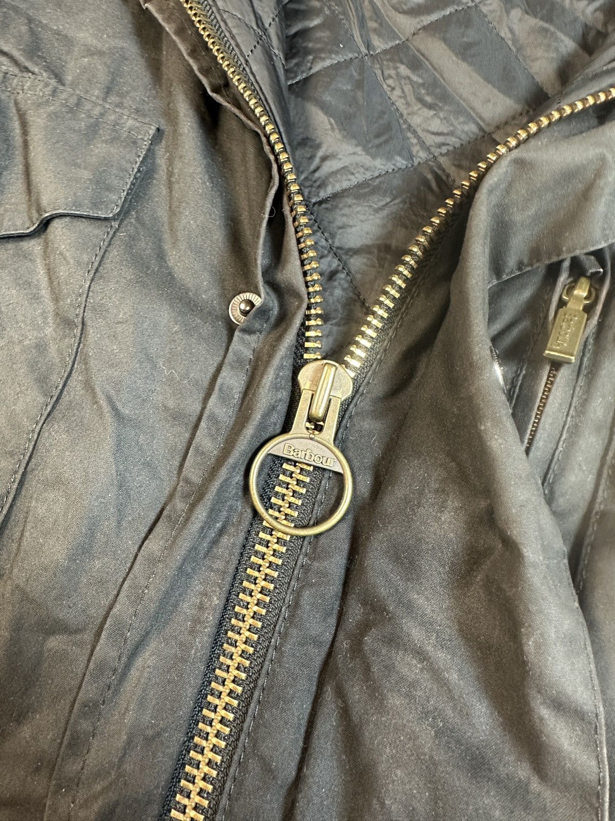 Barbour Vintage Barbour Wax Sapper Jacket UK Style Streetwear L Size US L / EU 52-54 / 3 - 5 Thumbnail