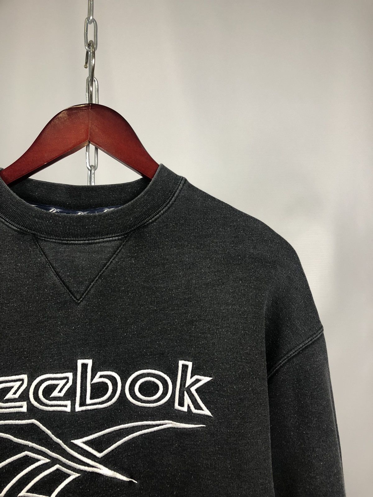 Reebok Rebook vintage sweatshirts big logo Size US S / EU 44-46 / 1 - 2 Thumbnail