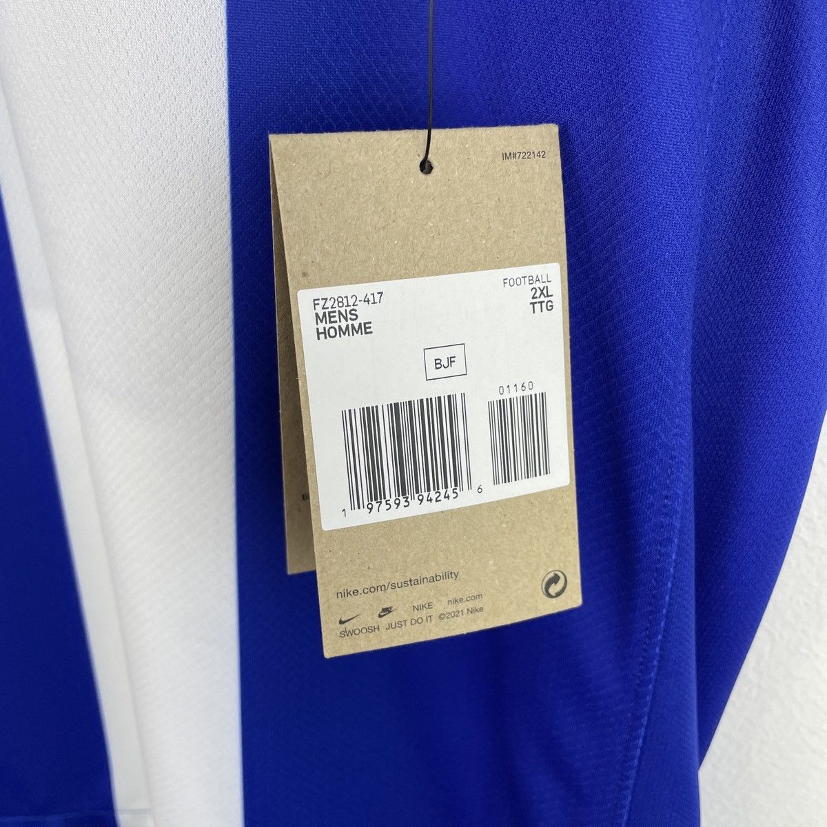 Nike Hertha Berlin Diego Demme Home Nike Men’s Jersey 2024/2025 Size US XXL / EU 58 / 5 - 5 Thumbnail
