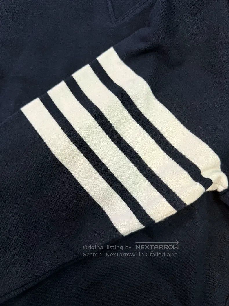 Thom Browne Thom Browne Knit Sweatshirt Blue Size US L / EU 52-54 / 3 - 3 Thumbnail