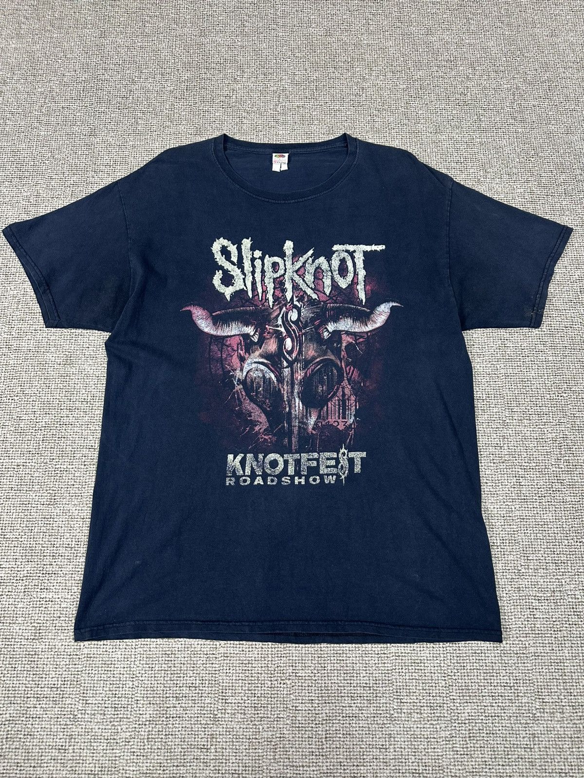 Band Tees Slipknot Knotfest Roadshow 2019 Tashirt A993 Size US L / EU 52-54 / 3 - 1 Thumbnail