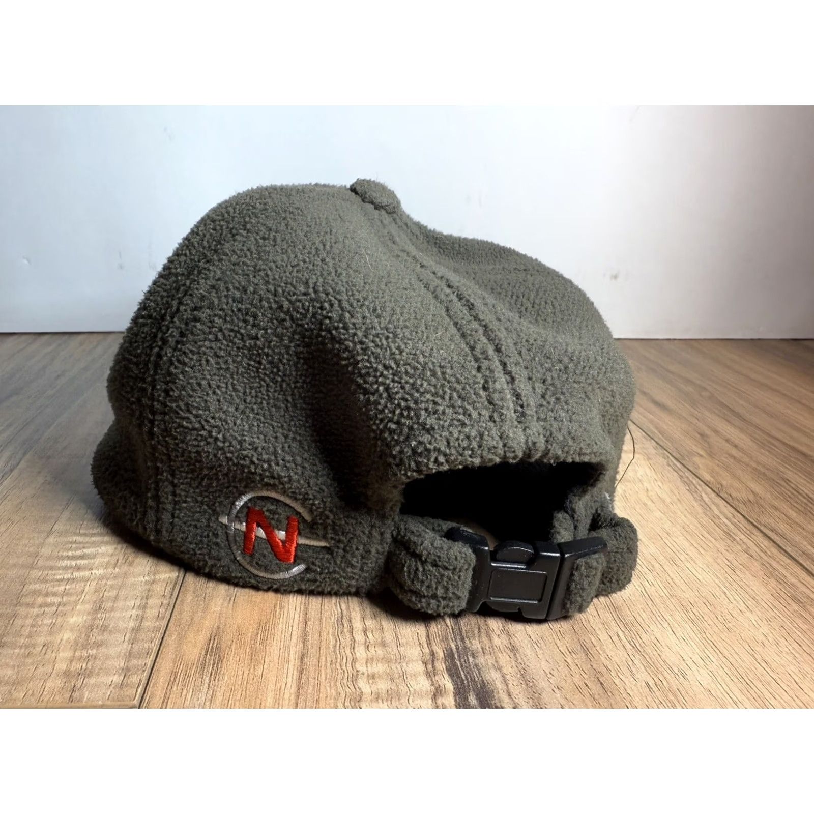 Nautica VINTAGE Nautica Competition Hat 90s Mens Army Green Fleece Strapback Cap Size US M / EU 48-50 / 2 - 4 Thumbnail