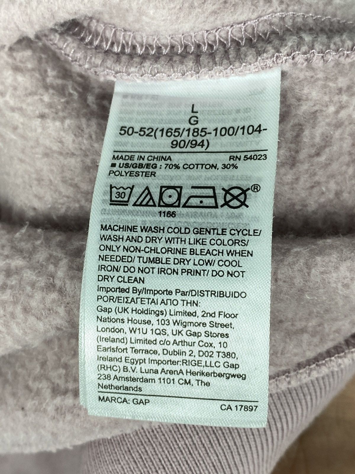 Gap Vintage GAP Pull Over Hoodies Size US L / EU 52-54 / 3 - 9 Thumbnail