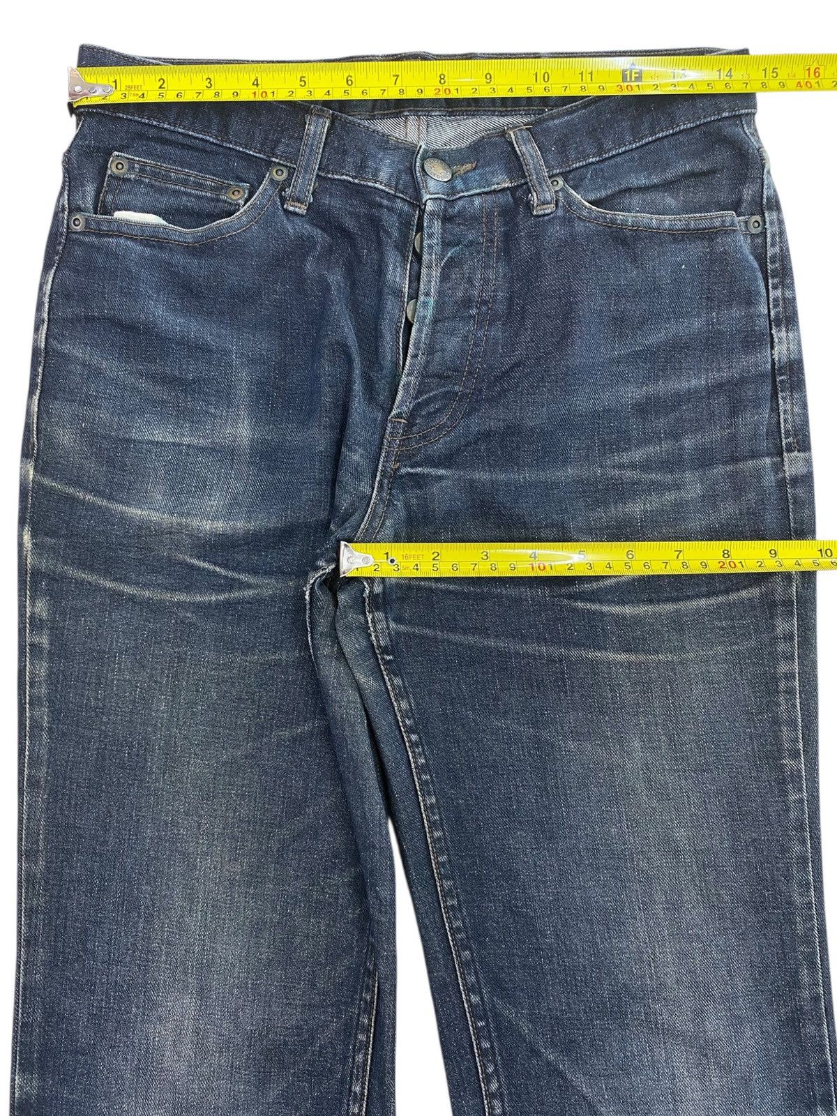 Lounge Lizard Lounge Lizard Dark Wash Style Whiskers Jeans Size US 29 - 5 Thumbnail