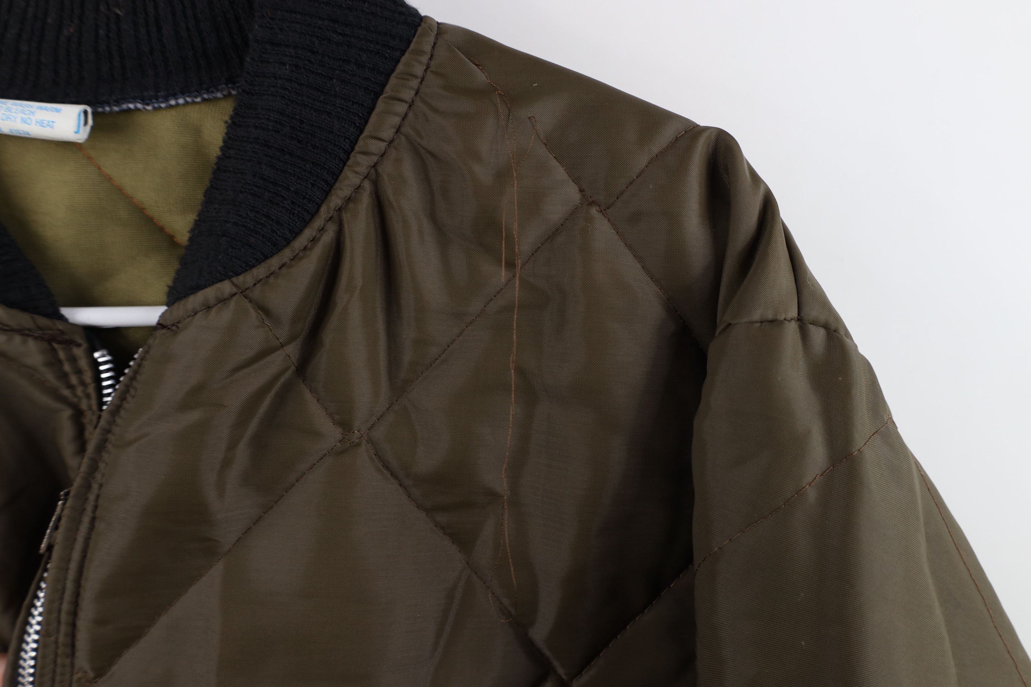 Vintage Vintage 70s Streetwear Insulated Puffer Jacket Brown USA Size US XL / EU 56 / 4 - 4 Thumbnail