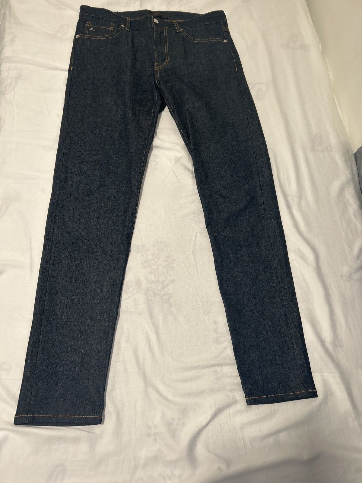 image of J Lindeberg Stockholm Jeans in Blue, Men's (Size 34)