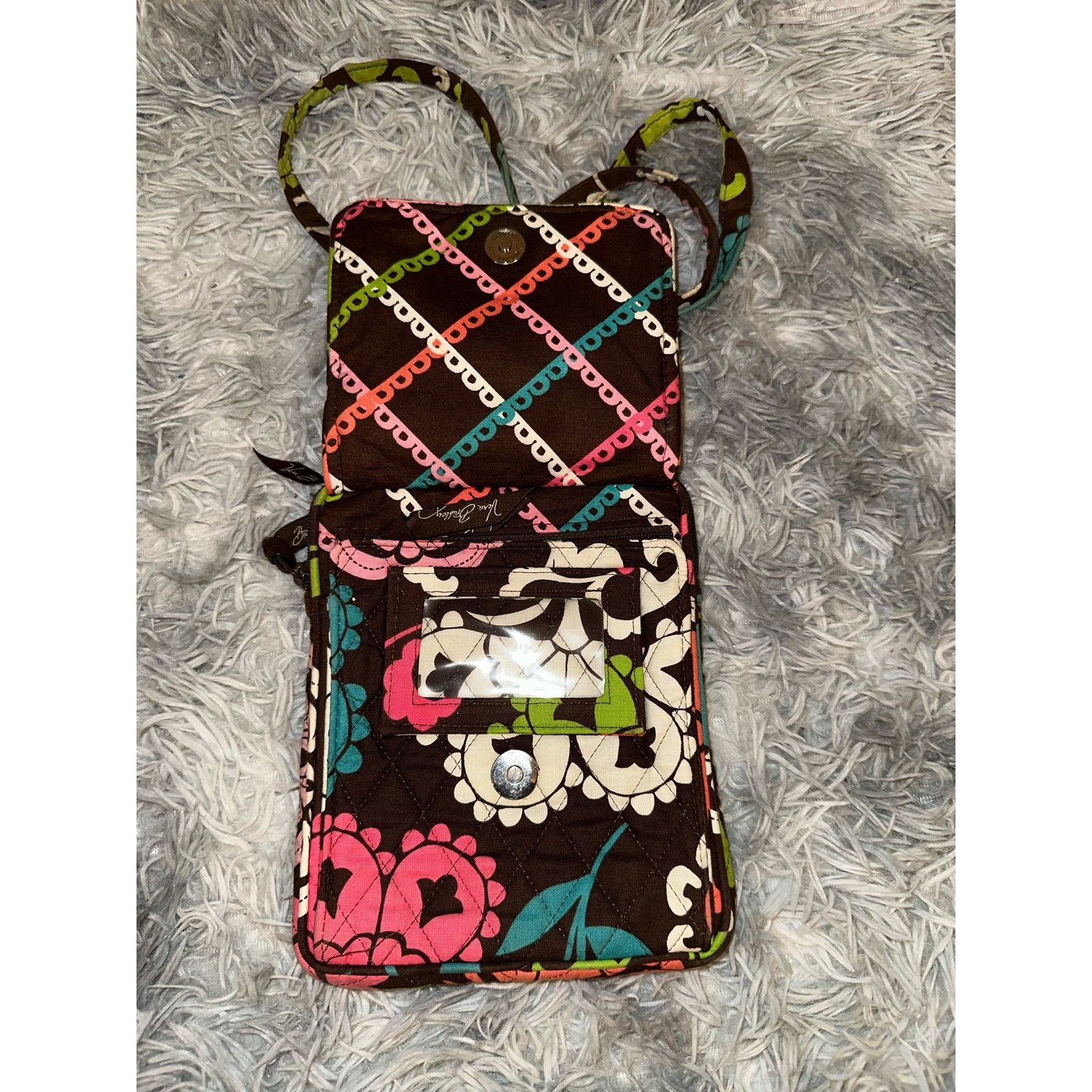 Vera Bradley Vera Bradley Mini Cross Body/ Wallet Made in USA Size ONE SIZE - 2 Thumbnail