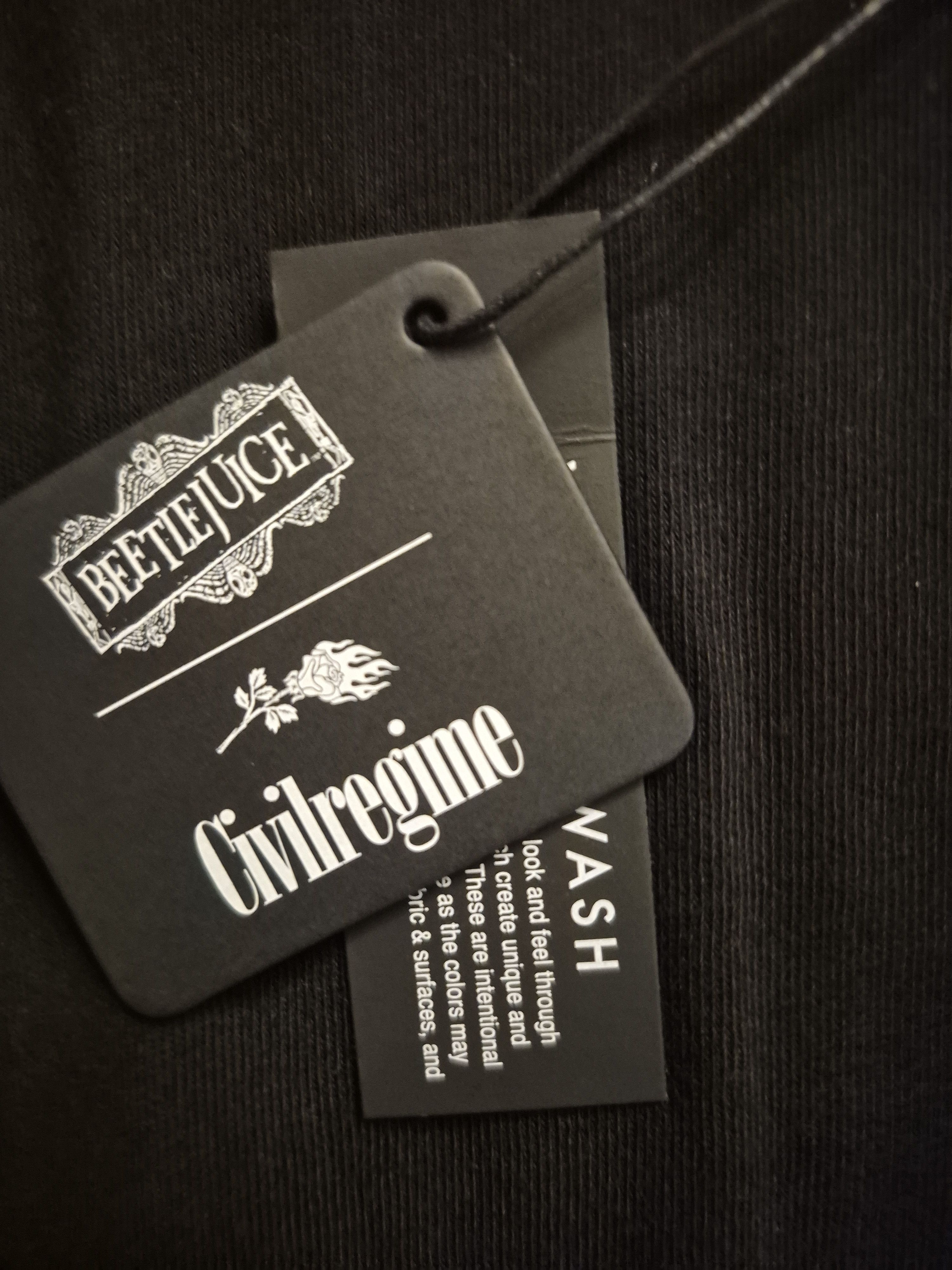 Civil Regime Civil Regime x Beetlejuice Collab Tee Size Small Size US S / EU 44-46 / 1 - 3 Thumbnail