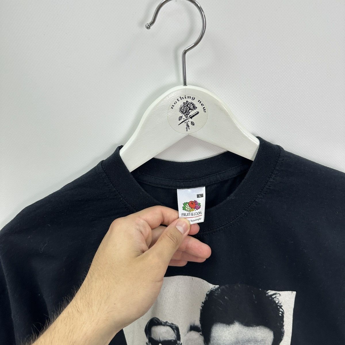 Band Tees Vintage 00s Deadstock Depeche Mode Pain and suffering tee og Size US L / EU 52-54 / 3 - 6 Thumbnail