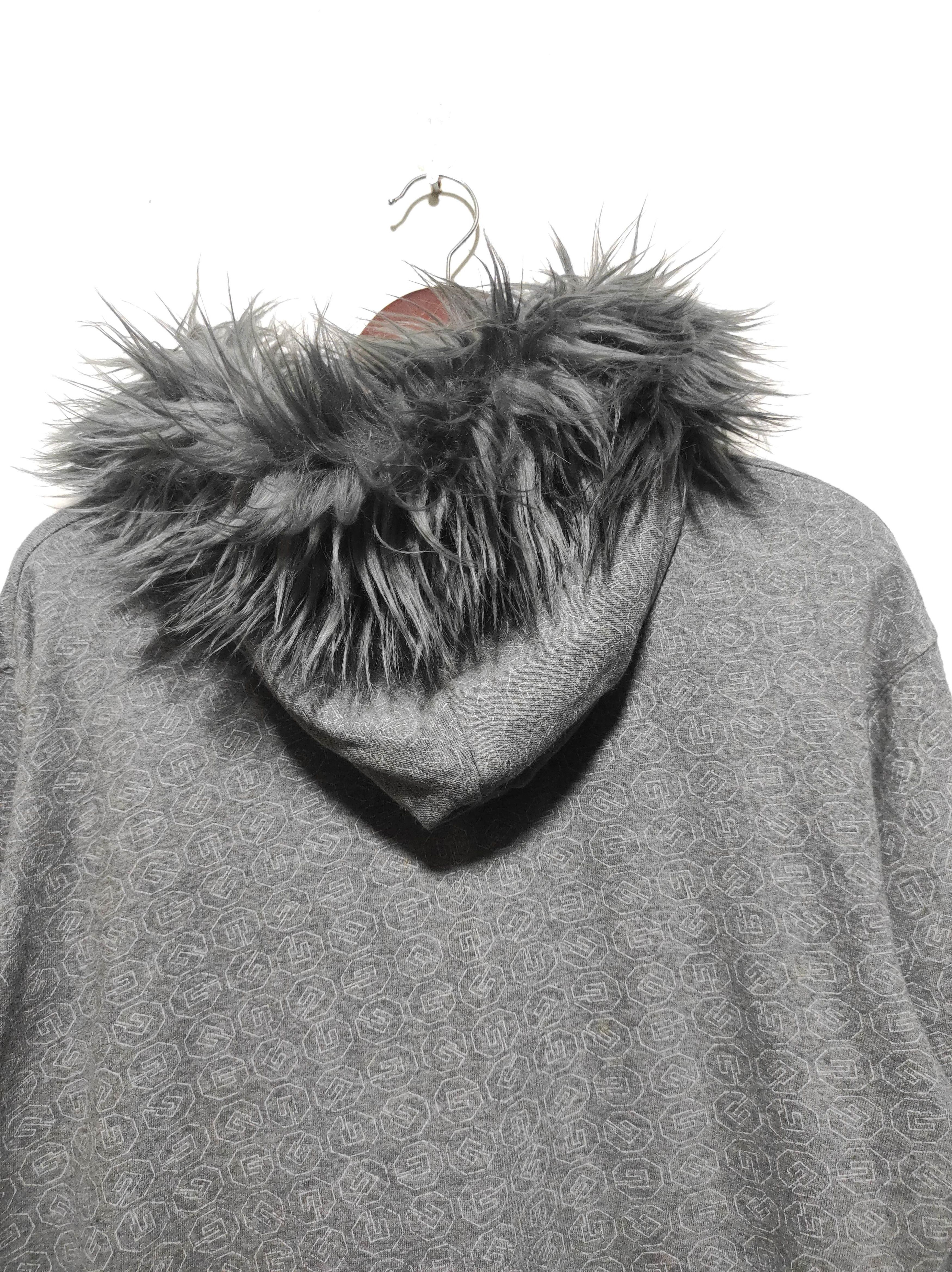 Hysteric Glamour GRIND Fullprint Zip Fur Hoodie LGB IfSixWasNine style Size US L / EU 52-54 / 3 - 12 Thumbnail