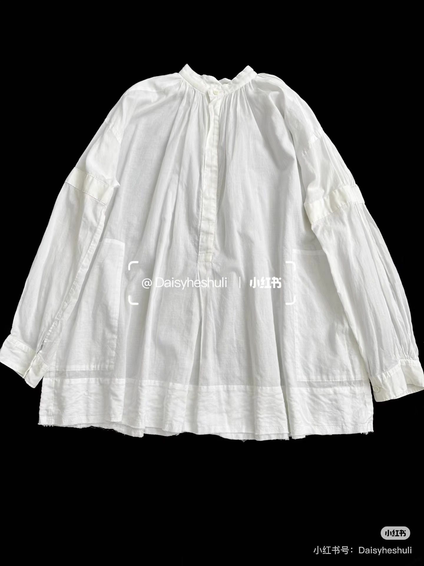 Comme des Garcons Comme des Garçons Doll Collar Long Sleeve Shirt Ｑ24 Size S / US 4 / IT 40 - 1 Thumbnail