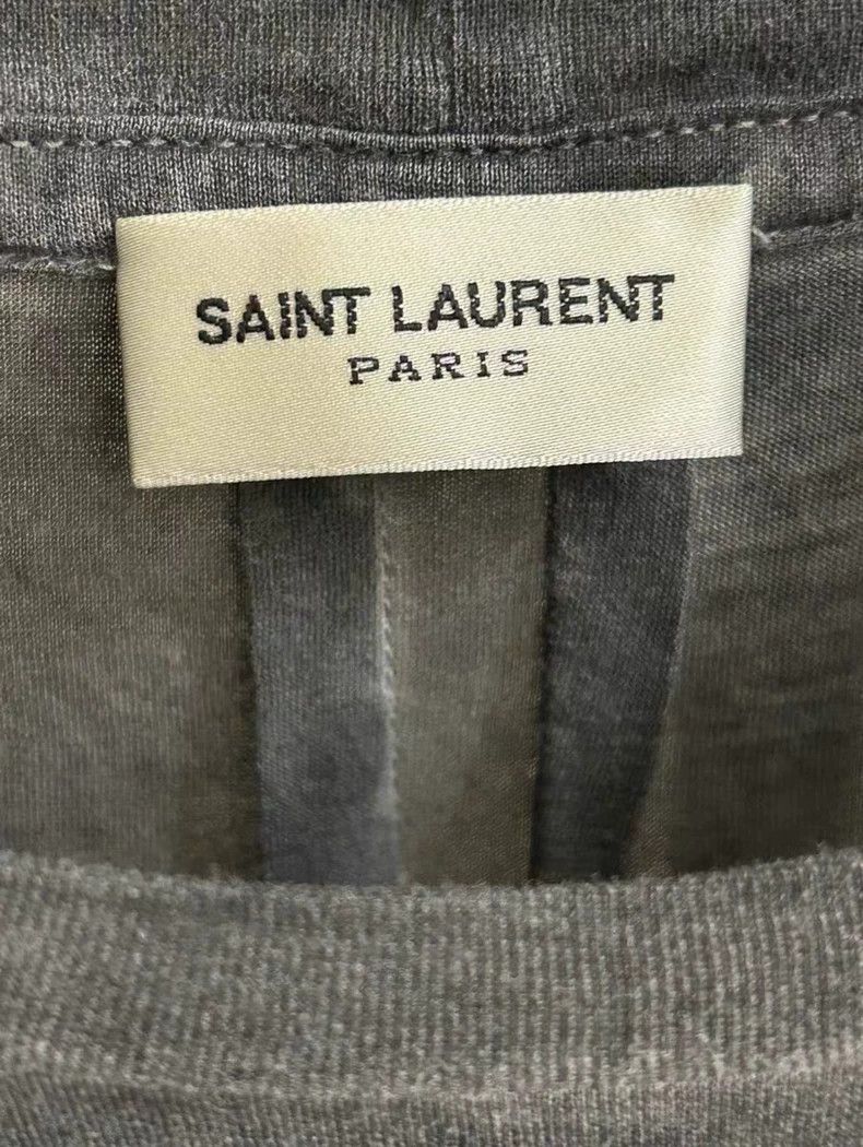 Saint Laurent Paris Saint laurent paris 13ss washed grey mulberry silk short sl Size US S / EU 44-46 / 1 - 2 Thumbnail
