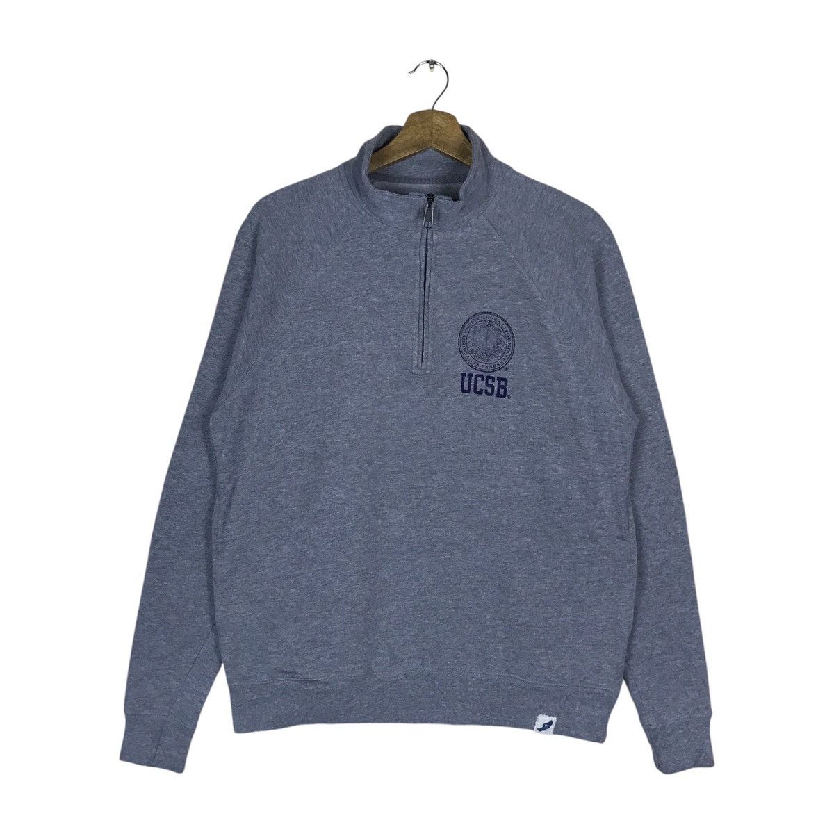 Vintage Vintage Unwind by League UCSB Pullover Jumper Sweatshirt Size US S / EU 44-46 / 1 - 1 Thumbnail