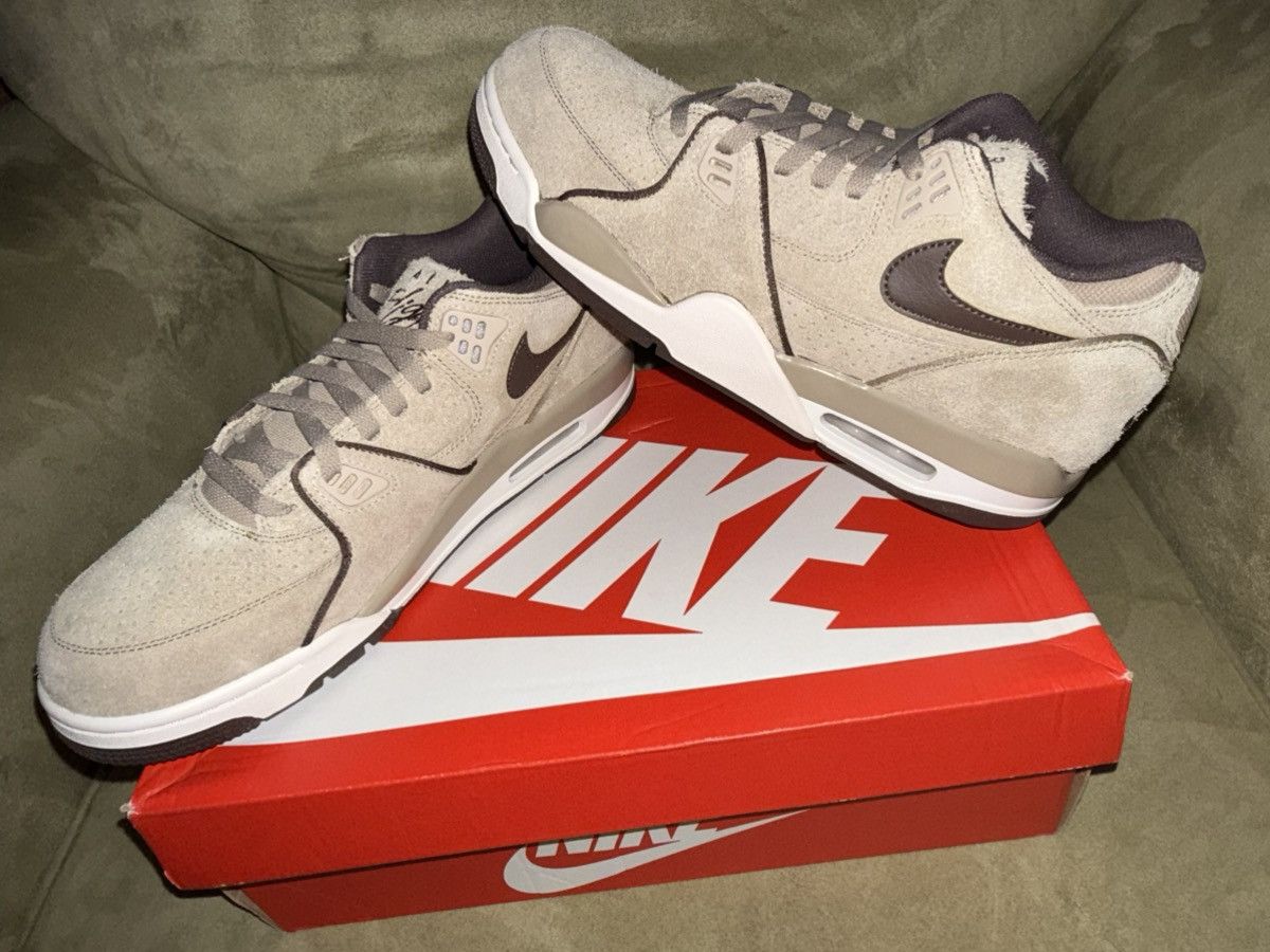 Nike Nike Air Flight ‘89 Low Khaki Suede, w/OG Box, NEW size 11 Size US 11 / EU 44 - 1 Thumbnail
