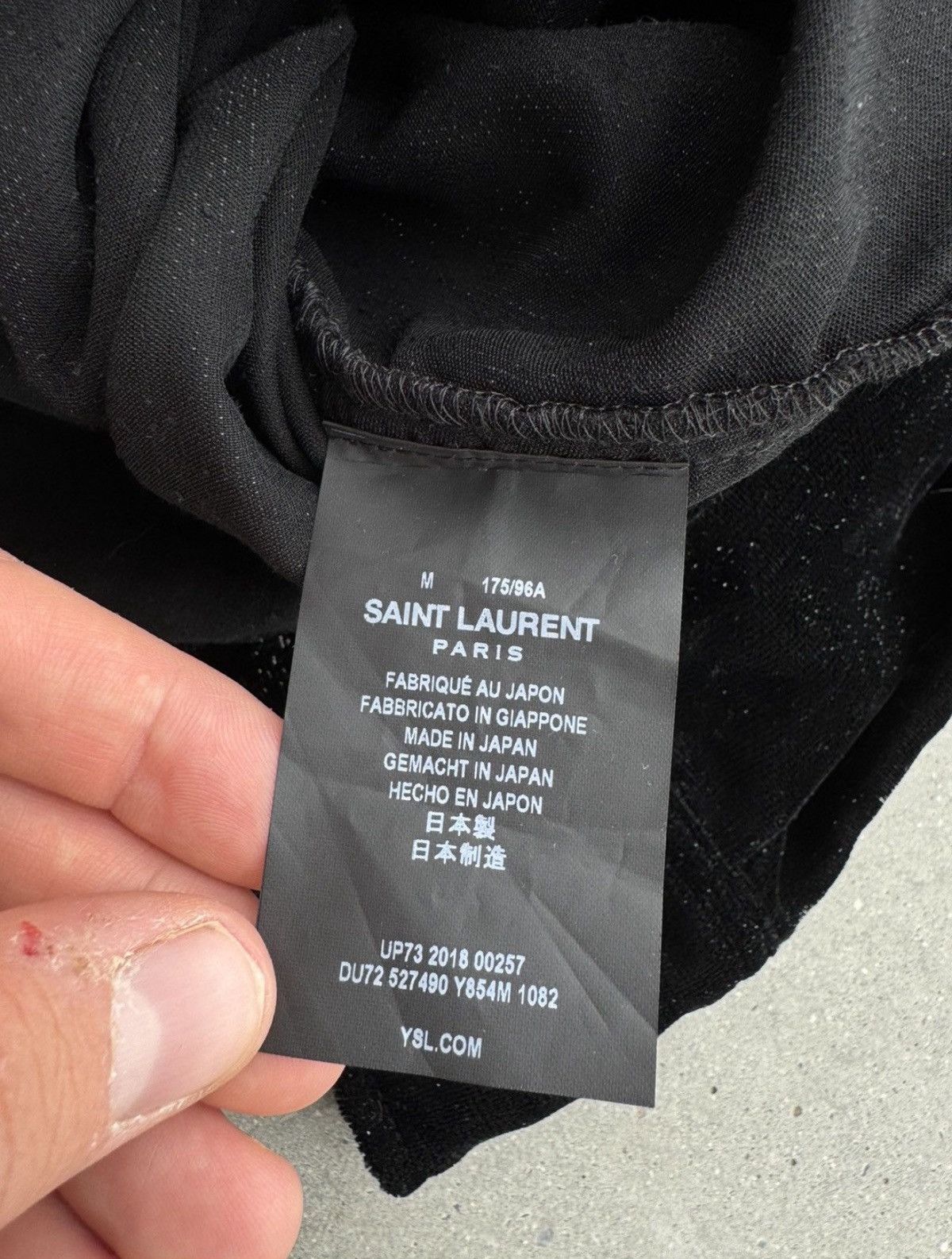Saint Laurent Paris RARE SAMPLE YSL lurex button up western shirt Size US M / EU 48-50 / 2 - 6 Thumbnail