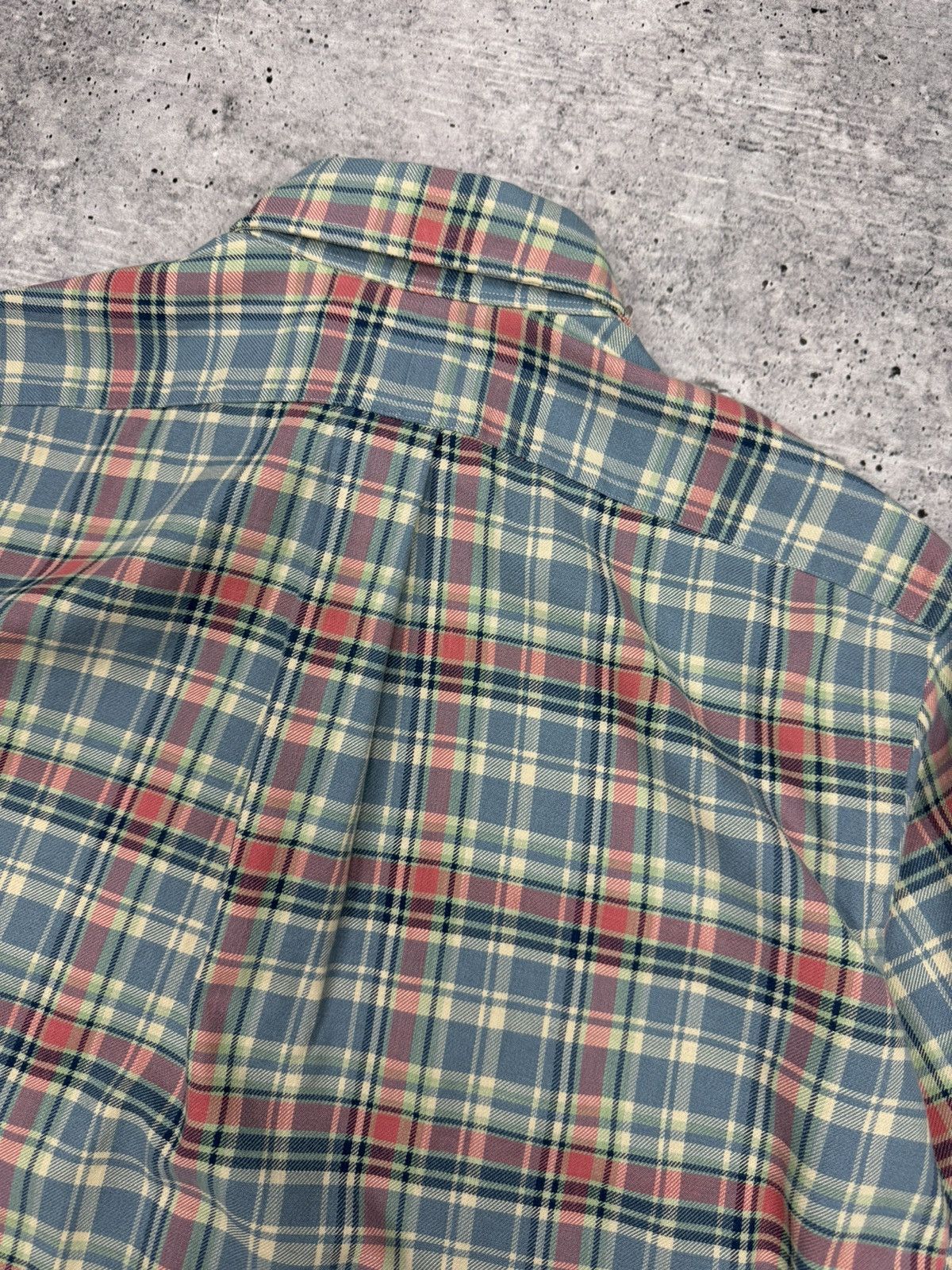Polo Ralph Lauren × Vintage Vintage Y2K Style Ralph Lauren Plaid Checkered Flannel Shirt Size US S / EU 44-46 / 1 - 18 Thumbnail