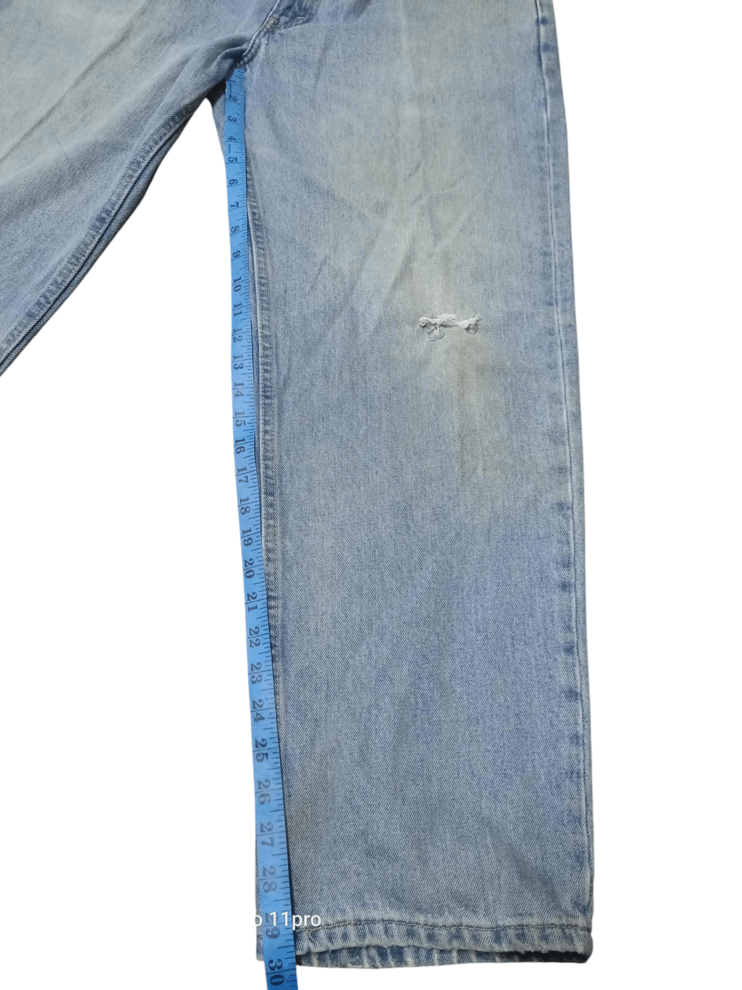 Levi's × Vintage Levis 550 Loose Light Denim Single R Size US 38 / EU 54 - 3 Thumbnail