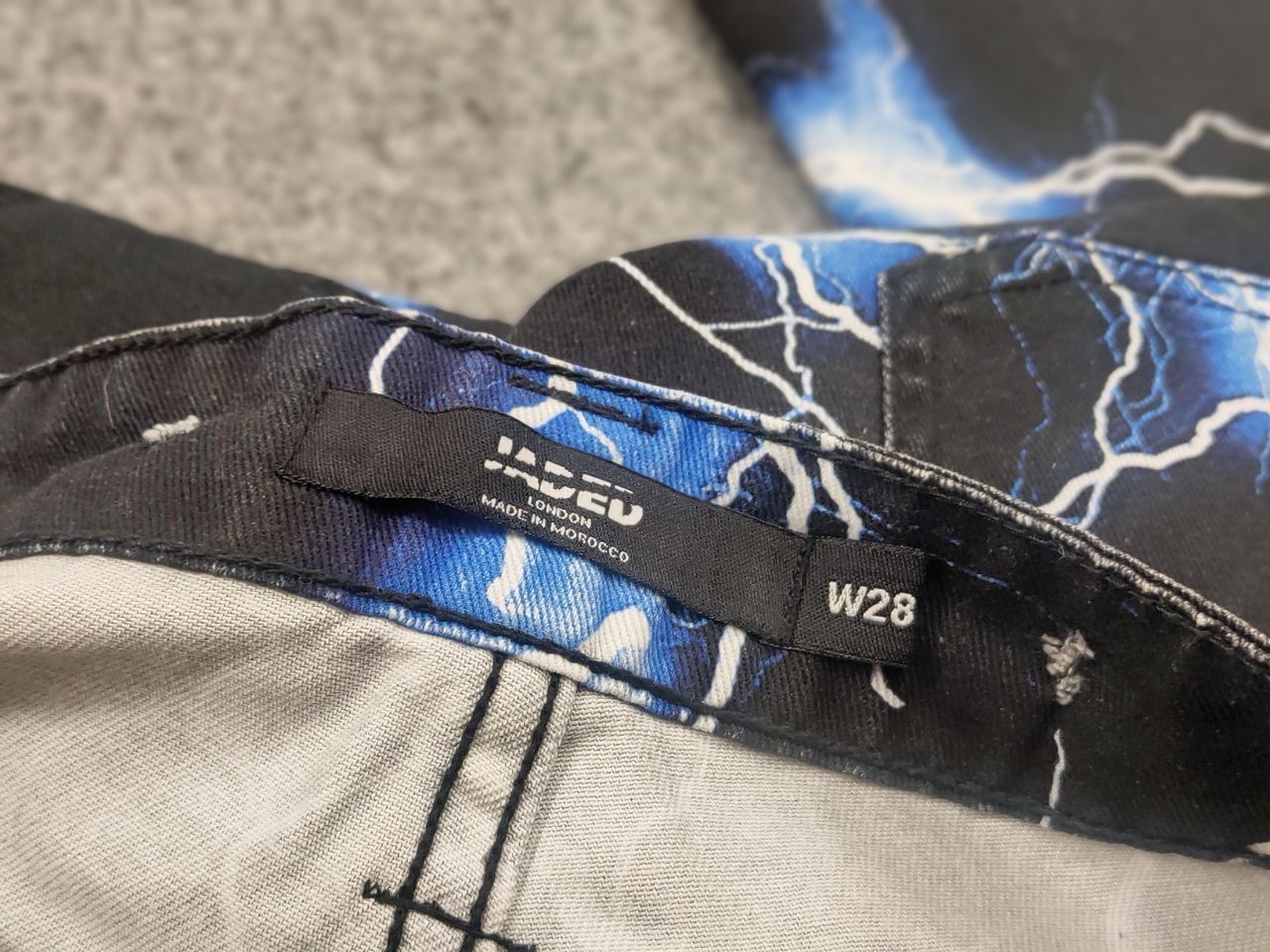 Jaded London Jaded London lightnin Skate Fit Jeans l.g.b. Style Japan Y2K Size US 30 / EU 46 - 15 Thumbnail