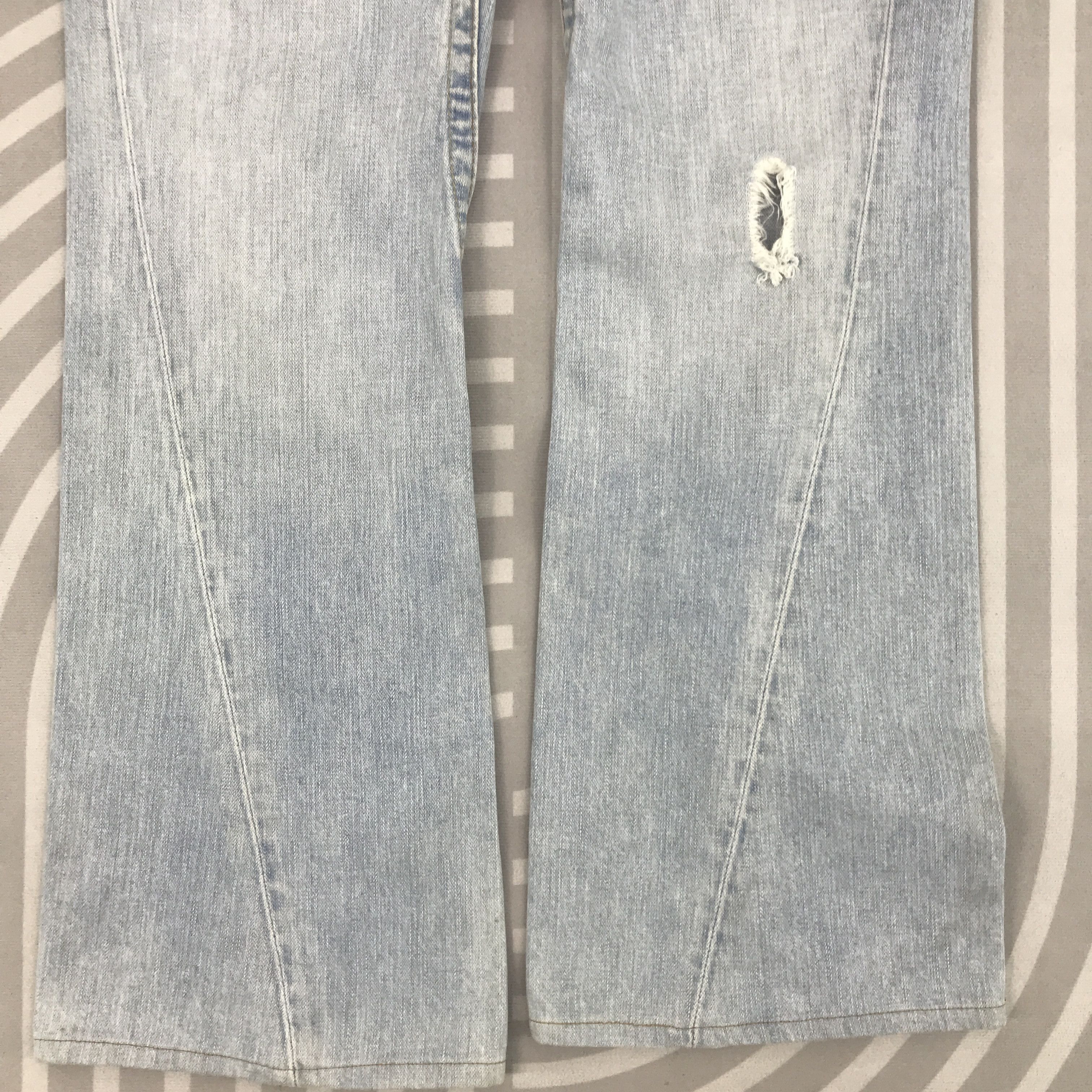Japanese Brand × Vintage Vintage Flare True Religon Distressed Denim Size US 30 / EU 46 - 3 Thumbnail