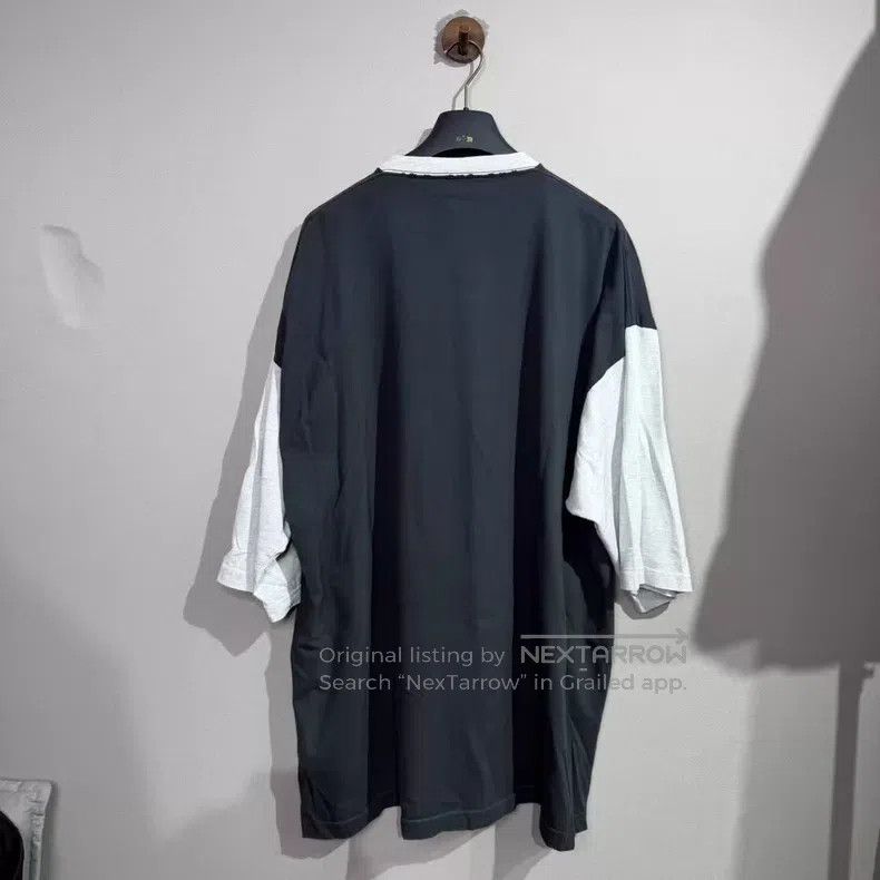 Balenciaga Balenciaga Patchwork Double Ring Short Sleeve Size US M / EU 48-50 / 2 - 2 Thumbnail