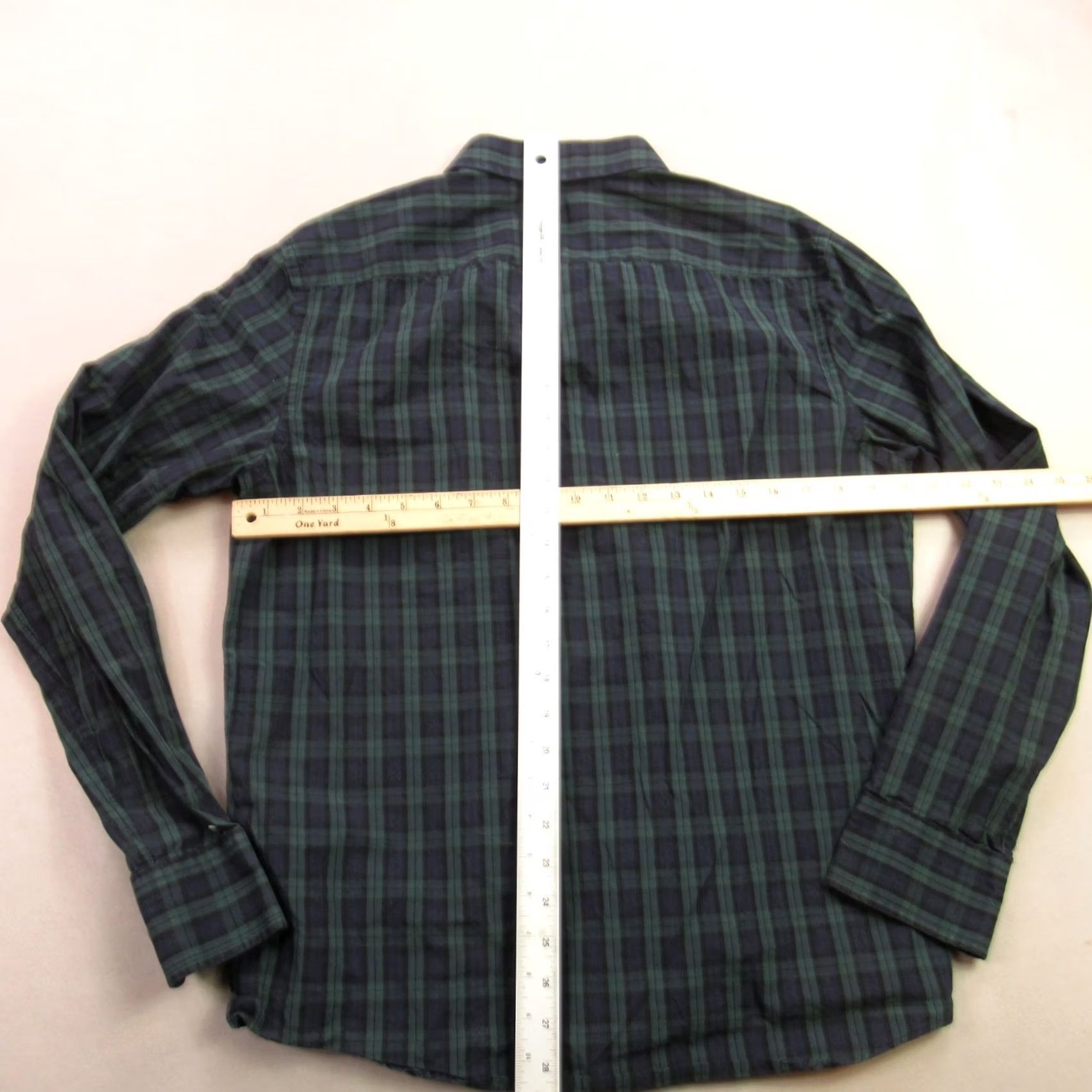 UNTUCKit UNTUCKit Mens Large Long Sleeve Button-Front Plaid Shirt Slim Fit Casual Size US L / EU 52-54 / 3 - 5 Thumbnail
