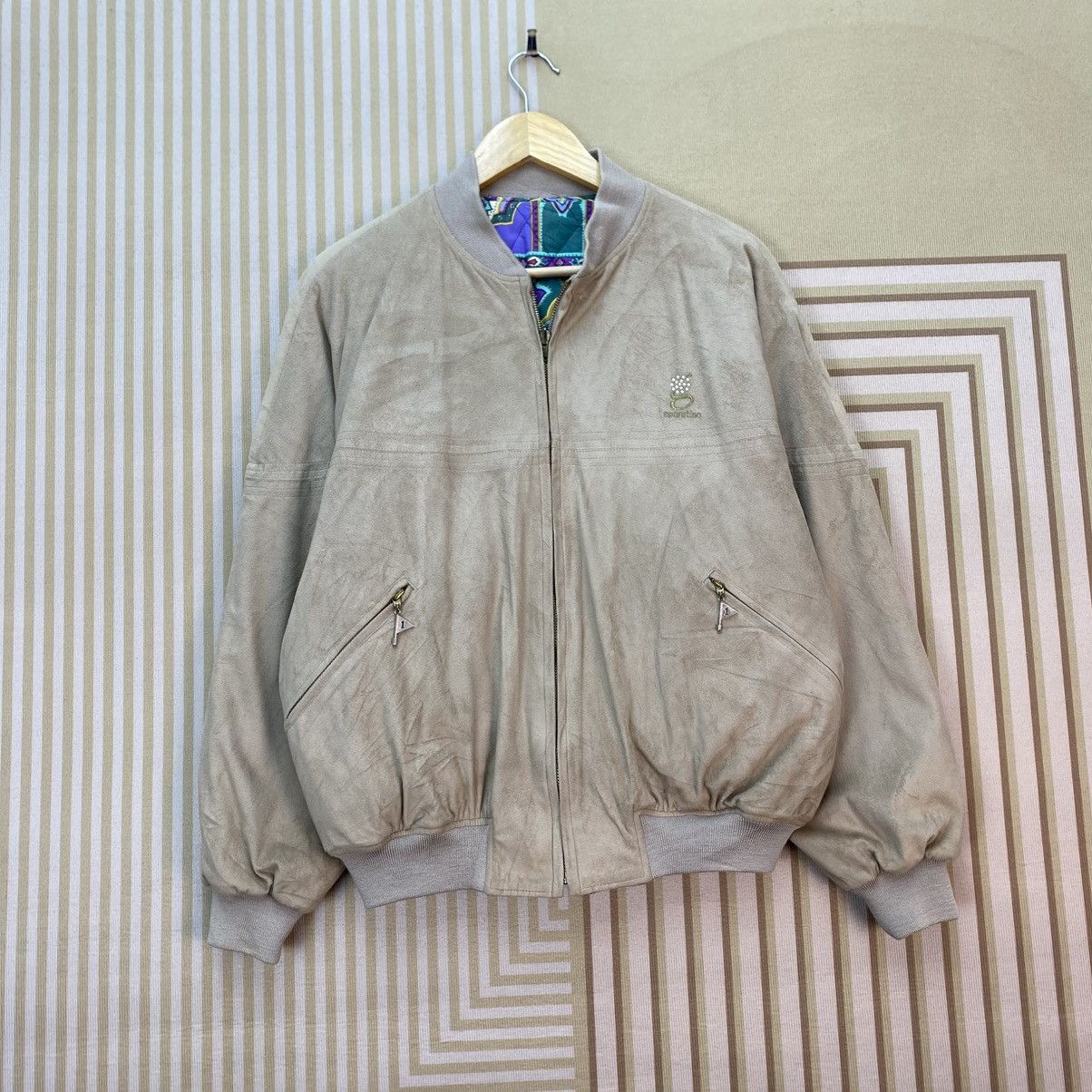 Issey Miyake 🫶 Issey Miyake Style Sporutino Fullprint Bomber Reversible Size US M / EU 48-50 / 2 - 8 Thumbnail