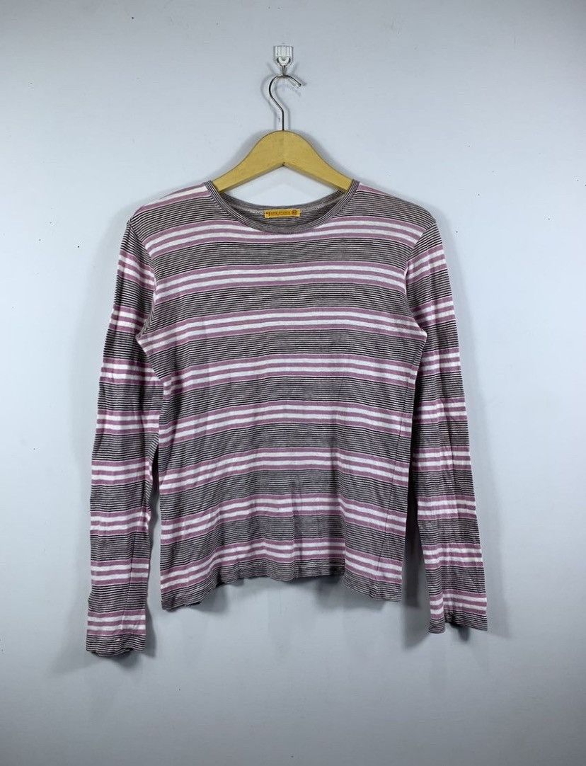 45rpm 45 RPM Stripe Long Sleeve shirt japanese style Size US S / EU 44-46 / 1 - 1 Thumbnail