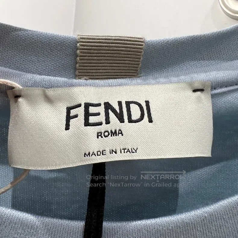 Fendi Fendi Logo Lettering Short Sleeve Size XS / US 0-2 / IT 36-38 - 3 Thumbnail