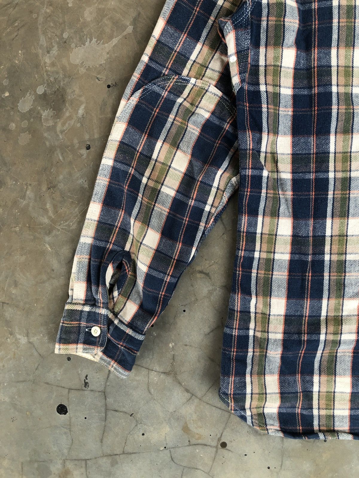 Beams Japan Vintage Classic Beams Hearts Flannel Shirt Plaid Button Up Size US M / EU 48-50 / 2 - 8 Thumbnail