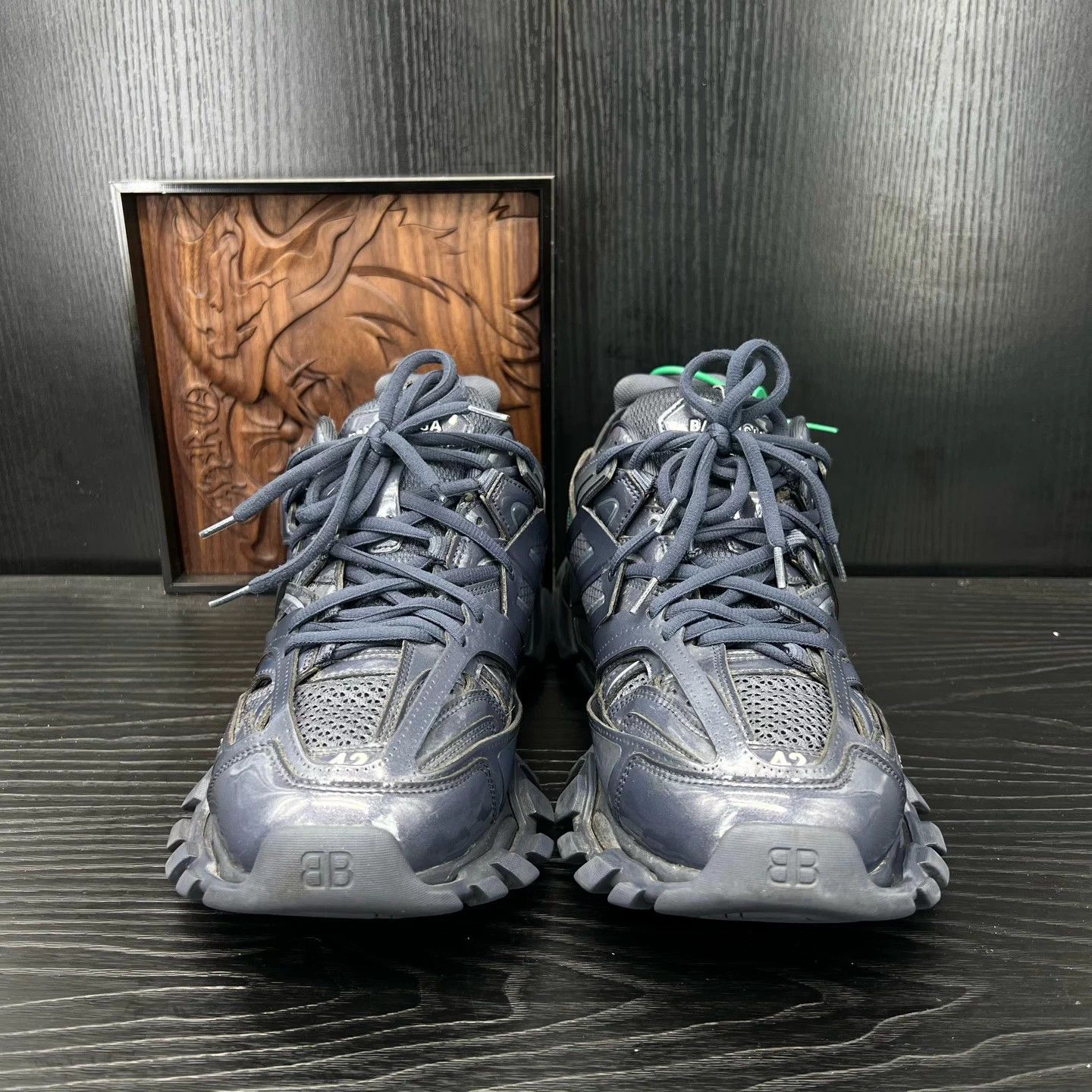 Balenciaga Balenciaga Track Deep Blue 42 New Original Box Size US 9 / EU 42 - 5 Thumbnail