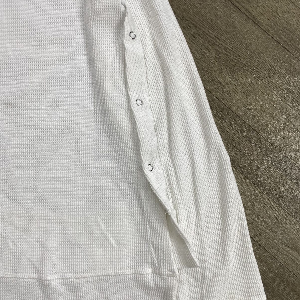Japanese Brand Hype Issey Miyake PLST Plain Minimalist Button Sweatshirt Size US M / EU 48-50 / 2 - 11 Thumbnail