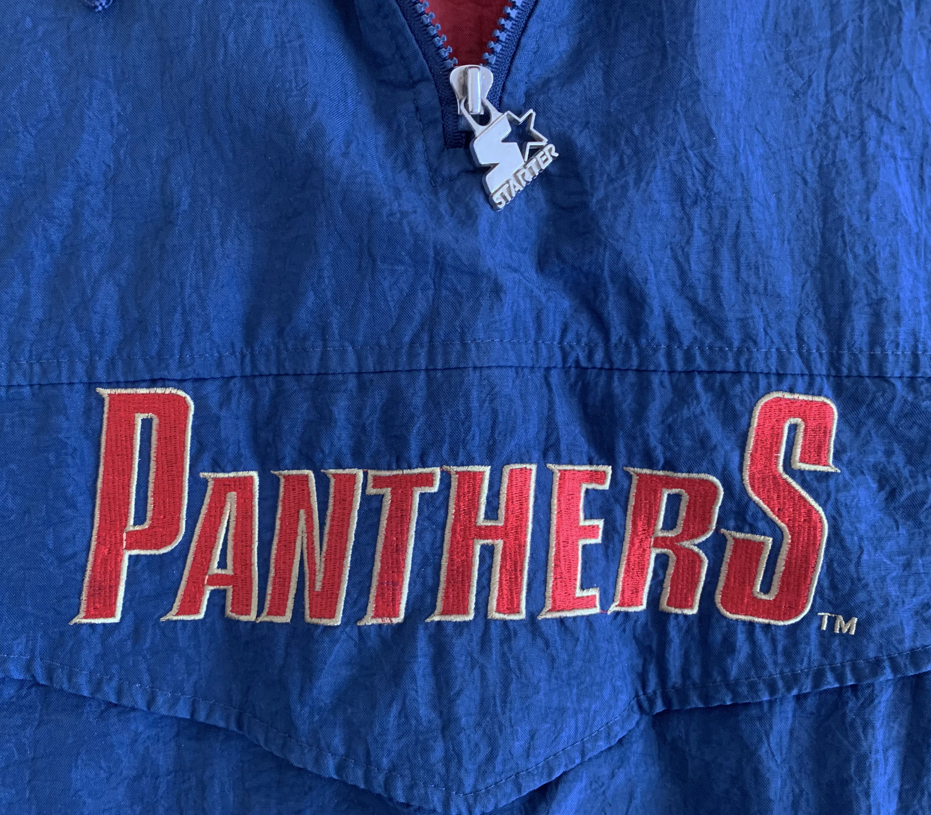 Starter Vintage 90s STARTER FLORIDA PHANTERS Jacket Pullover NHL Size US M / EU 48-50 / 2 - 8 Thumbnail